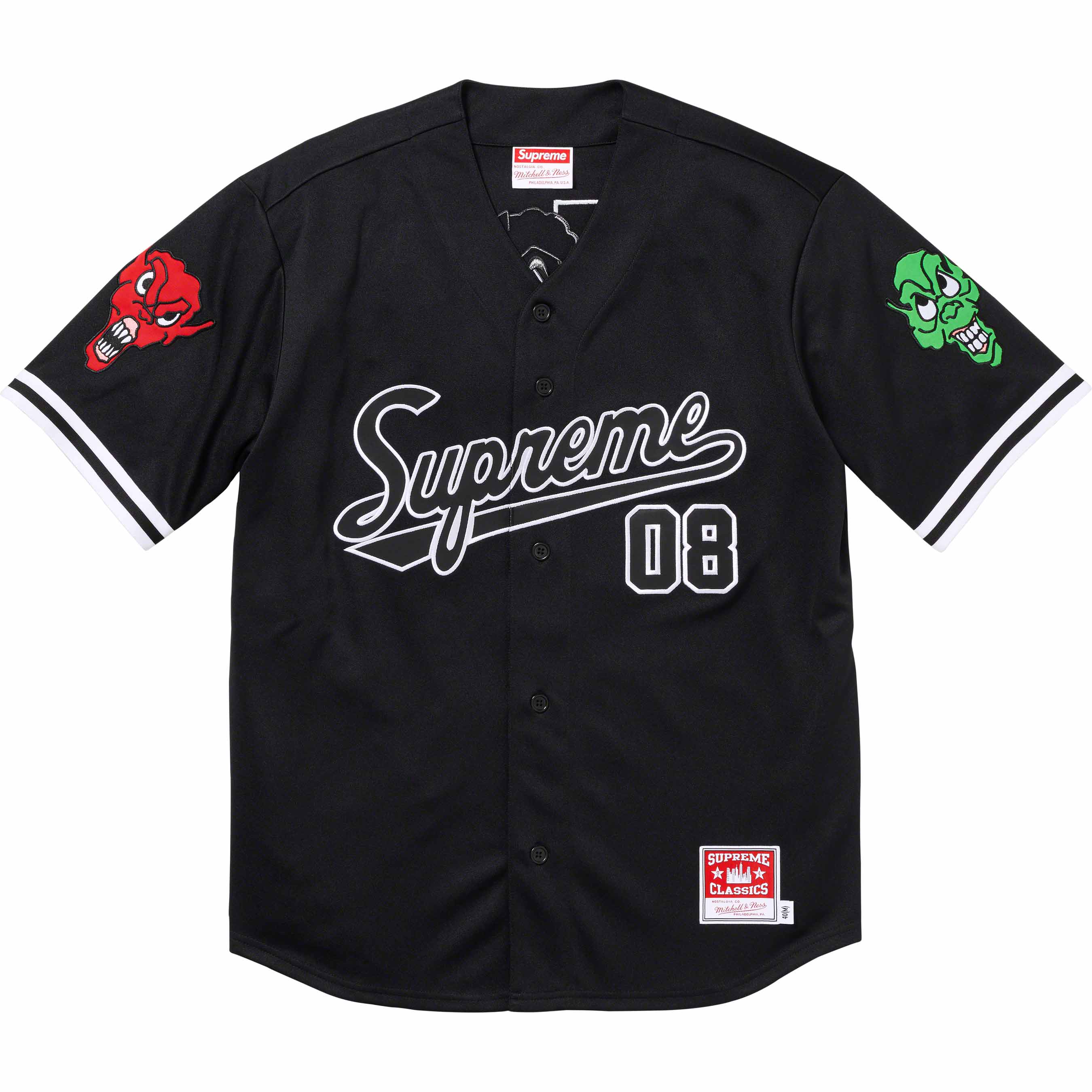 Supreme®/Mitchell & Ness® Downtown Hell Baseball Jersey
