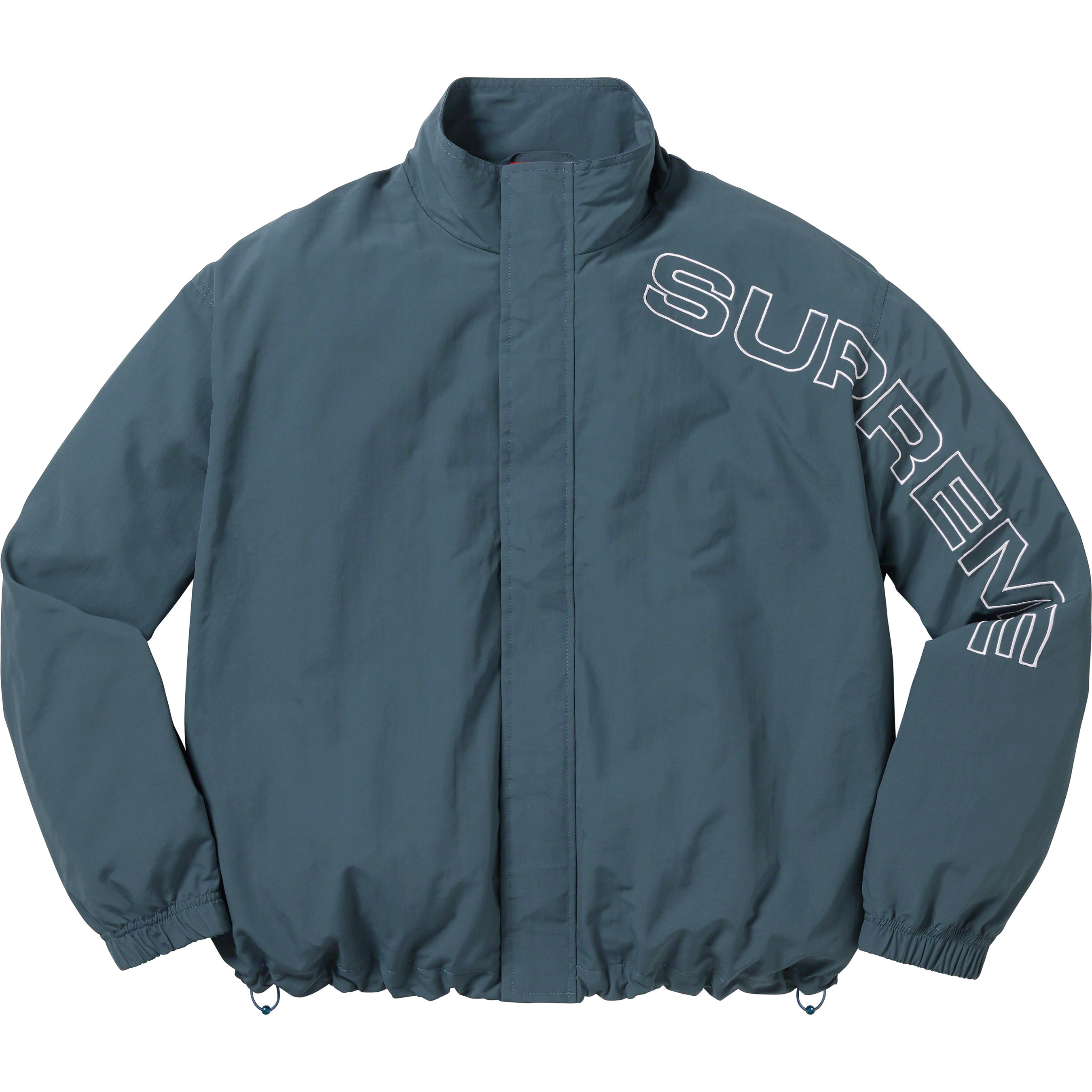 Spellout Embroidered Track Jacket