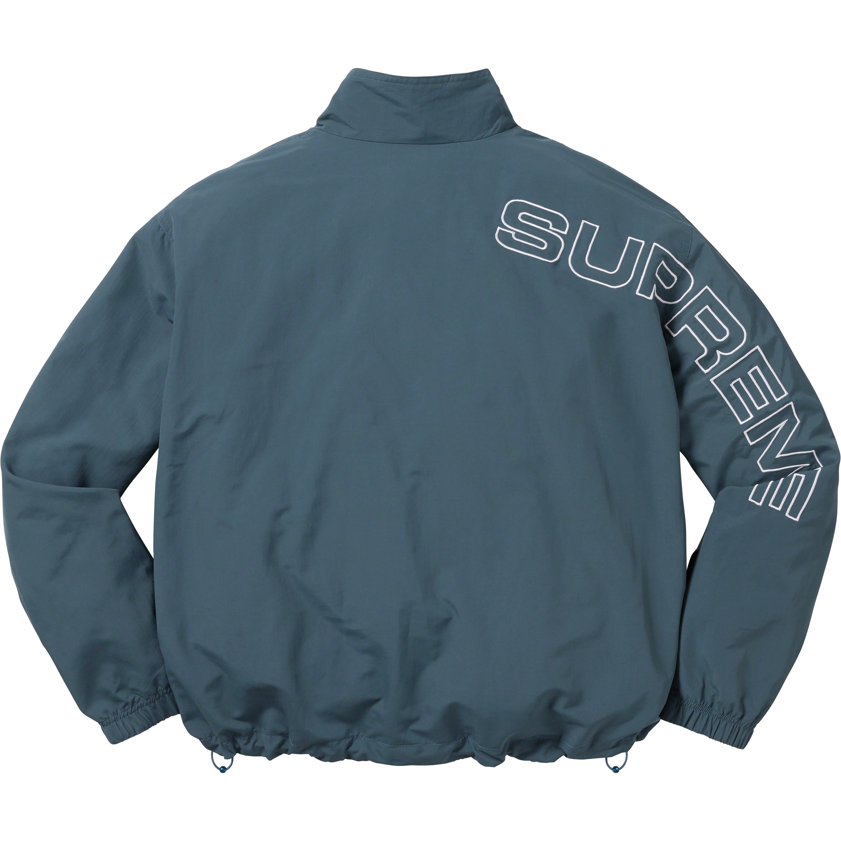 Spellout Embroidered Track Jacket