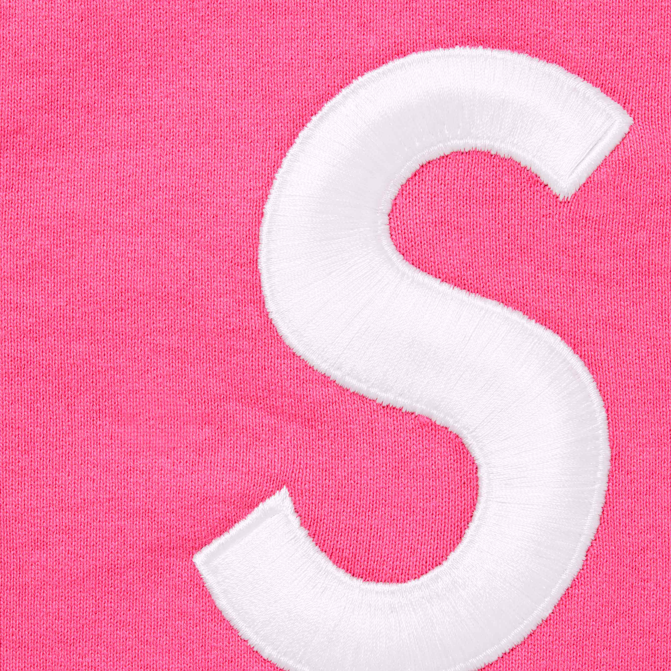 S Logo Zip Up Hooded Sweatshirt