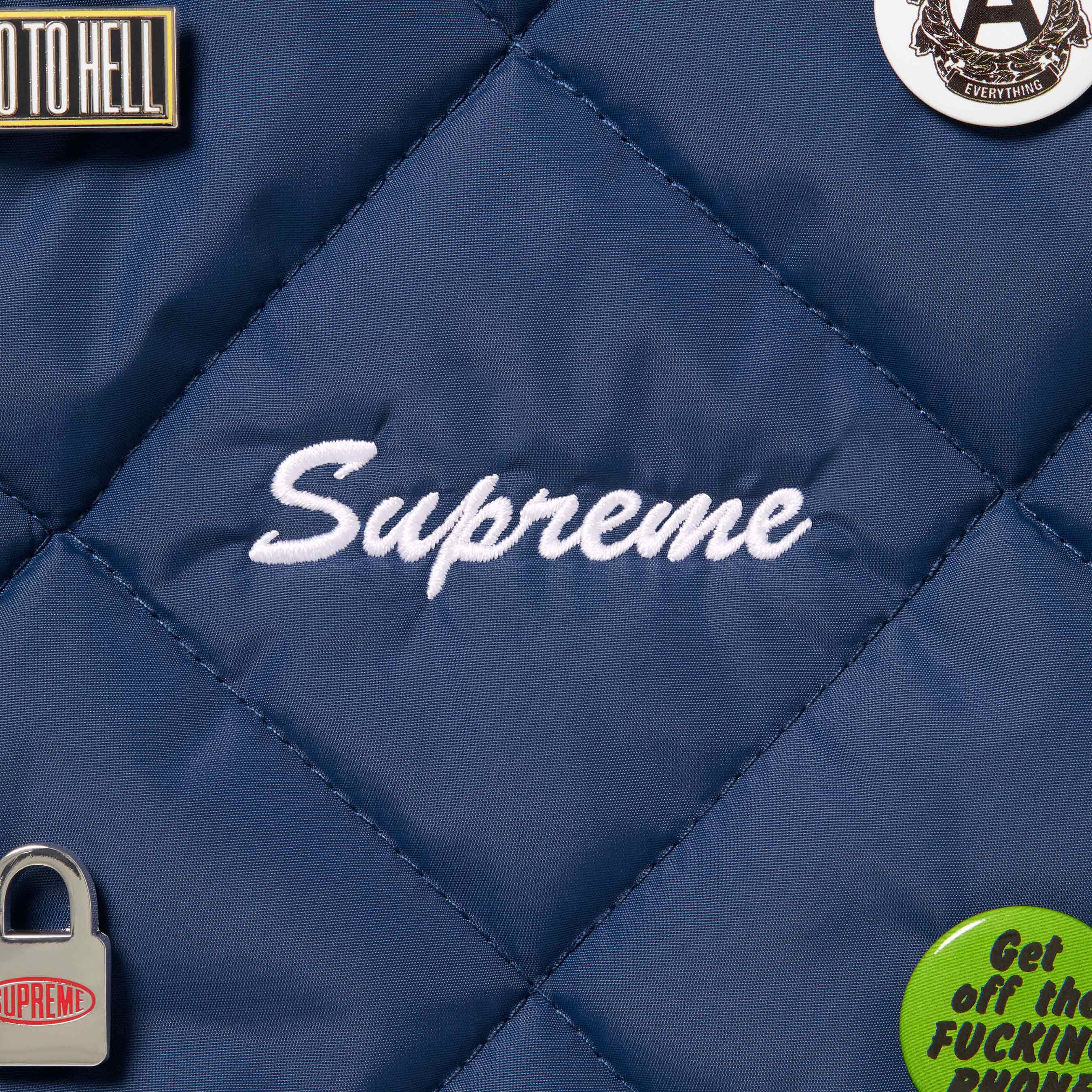 Pins Quilted Work Vest