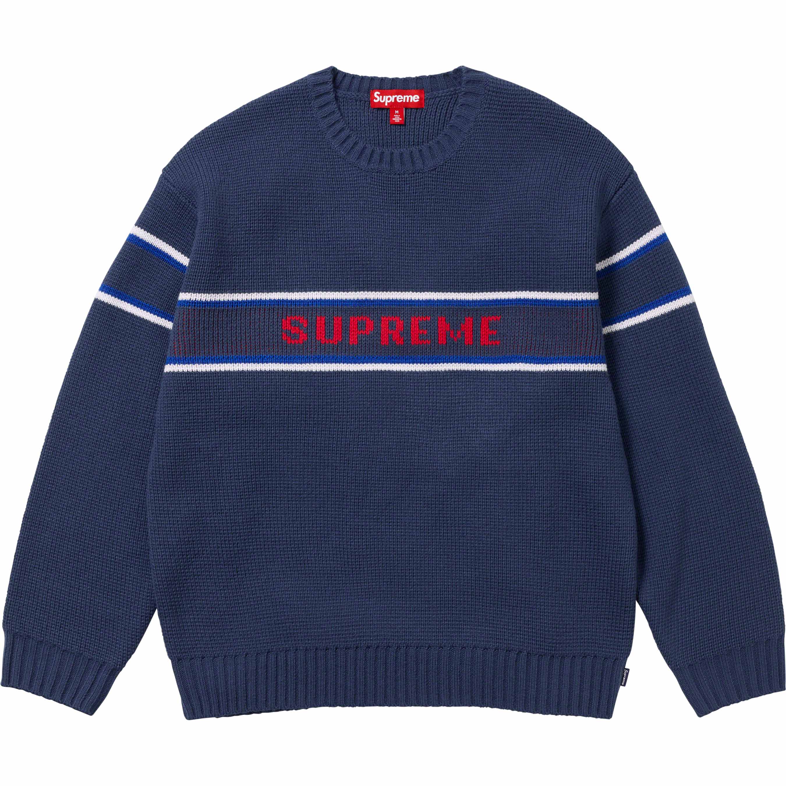Chest Stripe Sweater