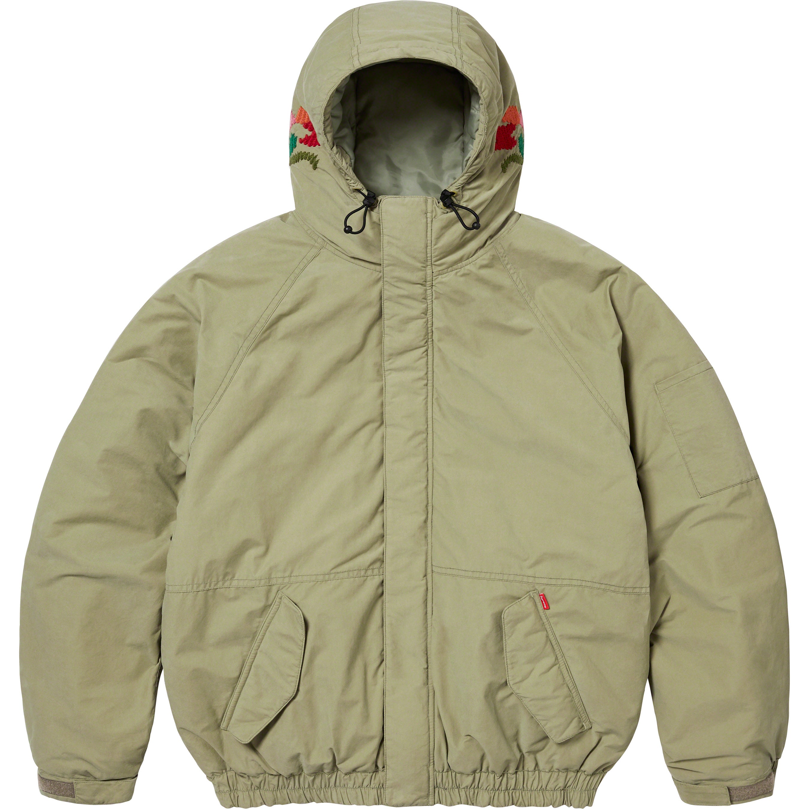 Needlepoint Hooded Jacket