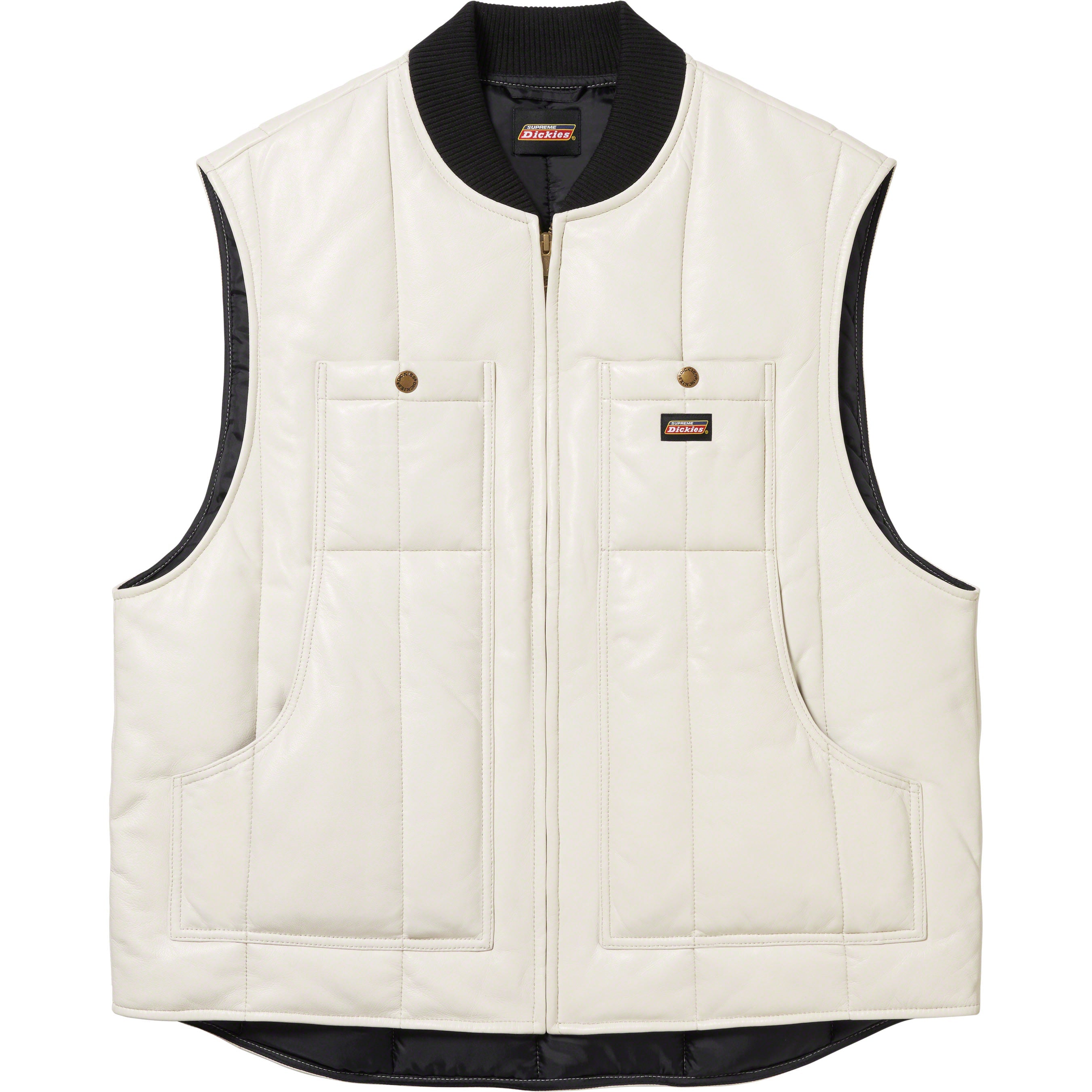 Supreme®/Dickies® Leather Work Vest