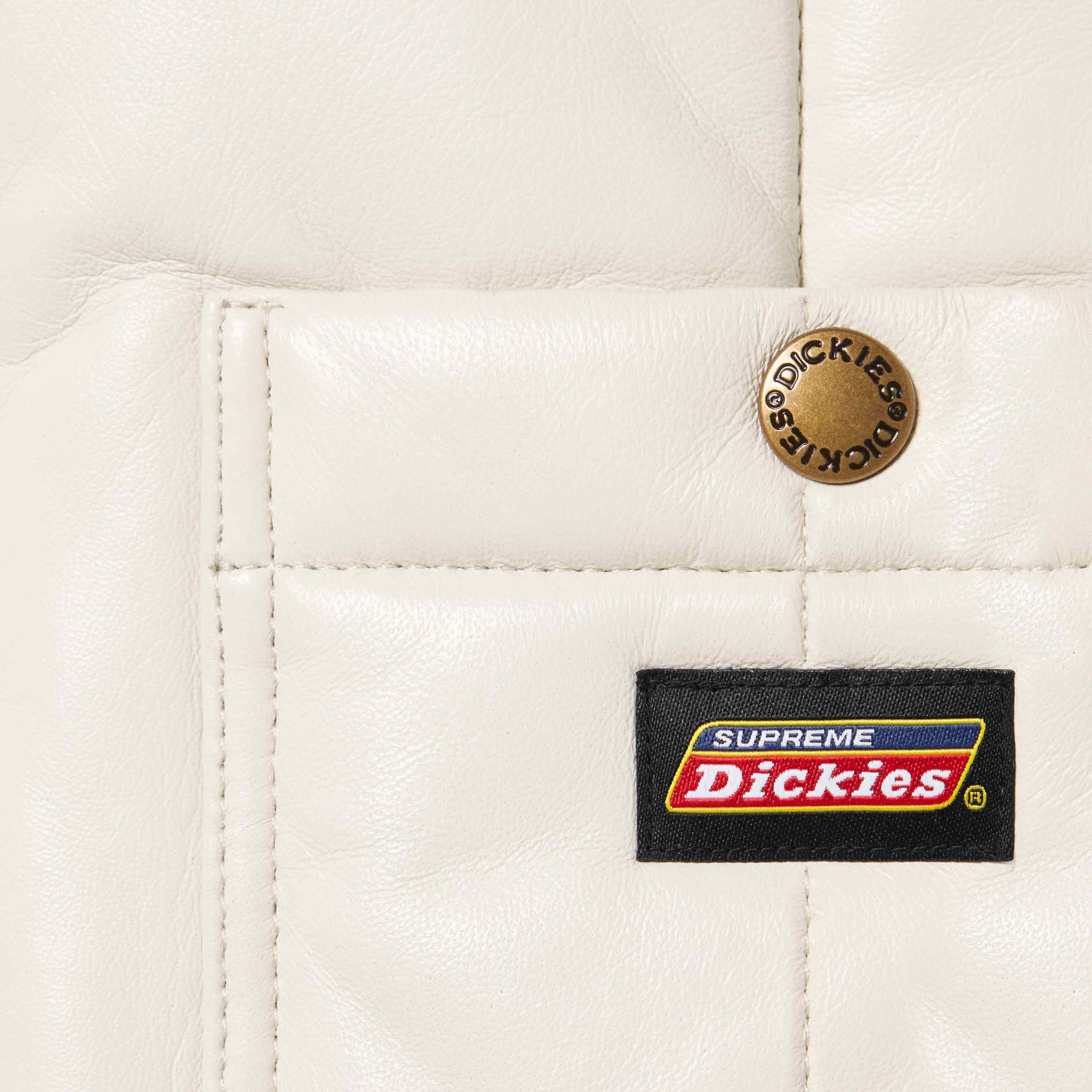 Supreme®/Dickies® Leather Work Vest