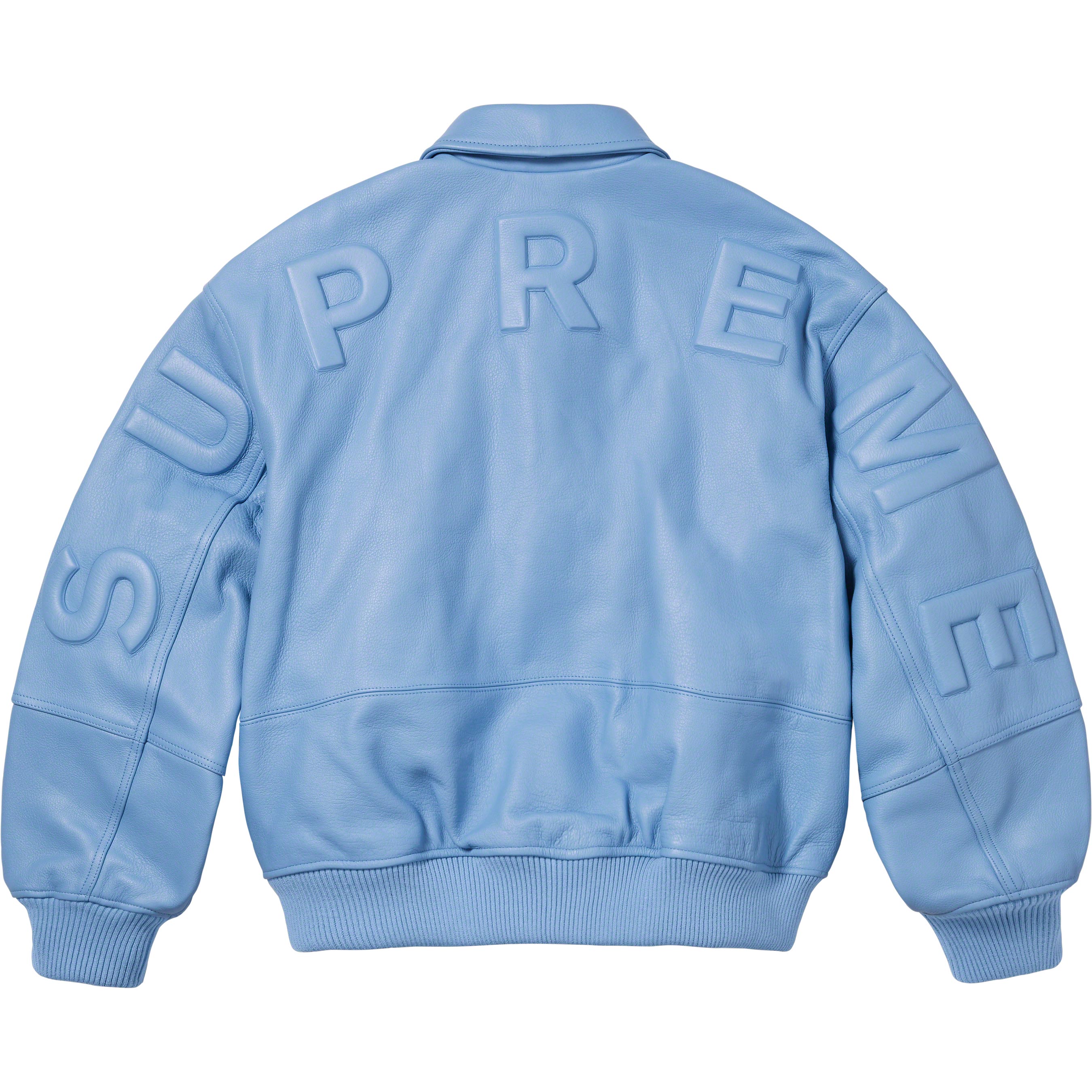 GORE-TEX Infinium WINDSTOPPER® Leather Varsity Jacket