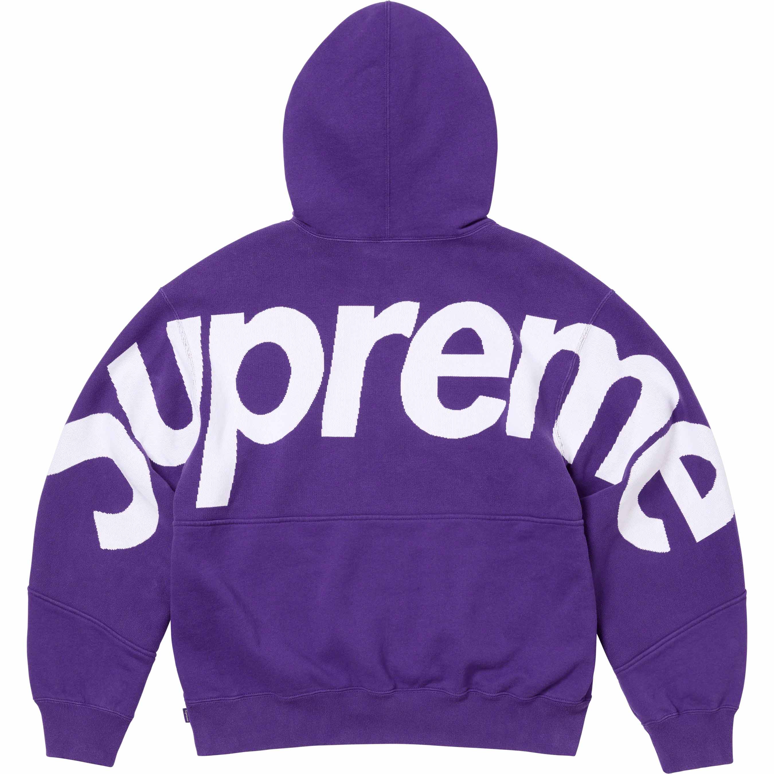 Big Logo Jacquard Hooded Sweatshirt