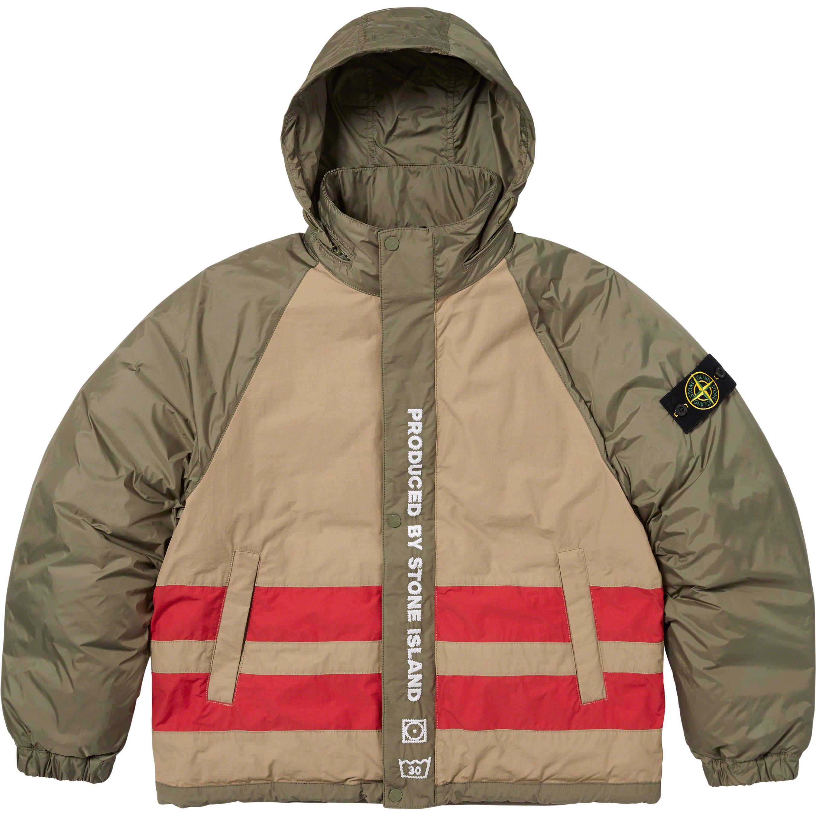 Supreme®/Stone Island® Reversible Down Puffer Jacket
