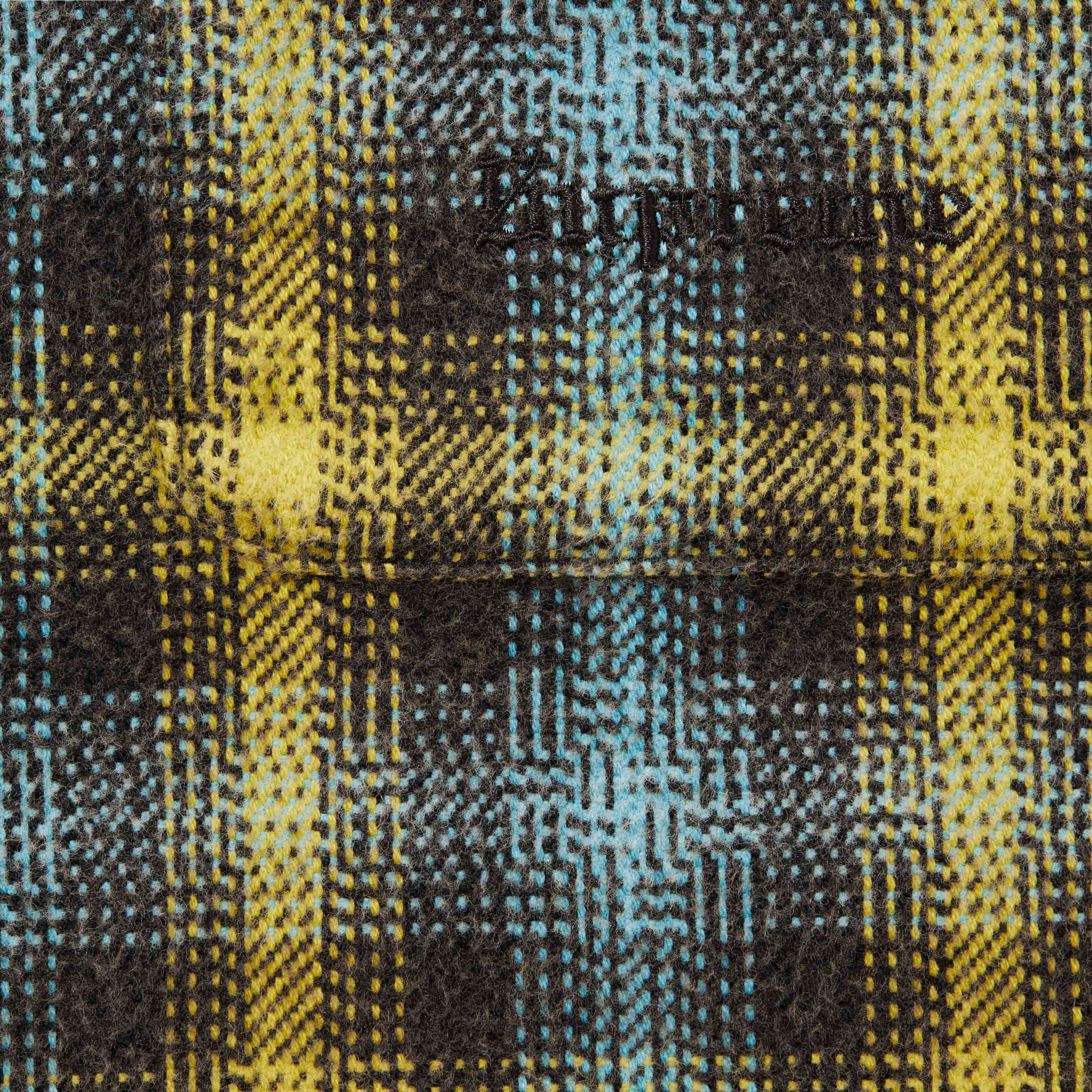 Houndstooth Plaid Flannel Shirt