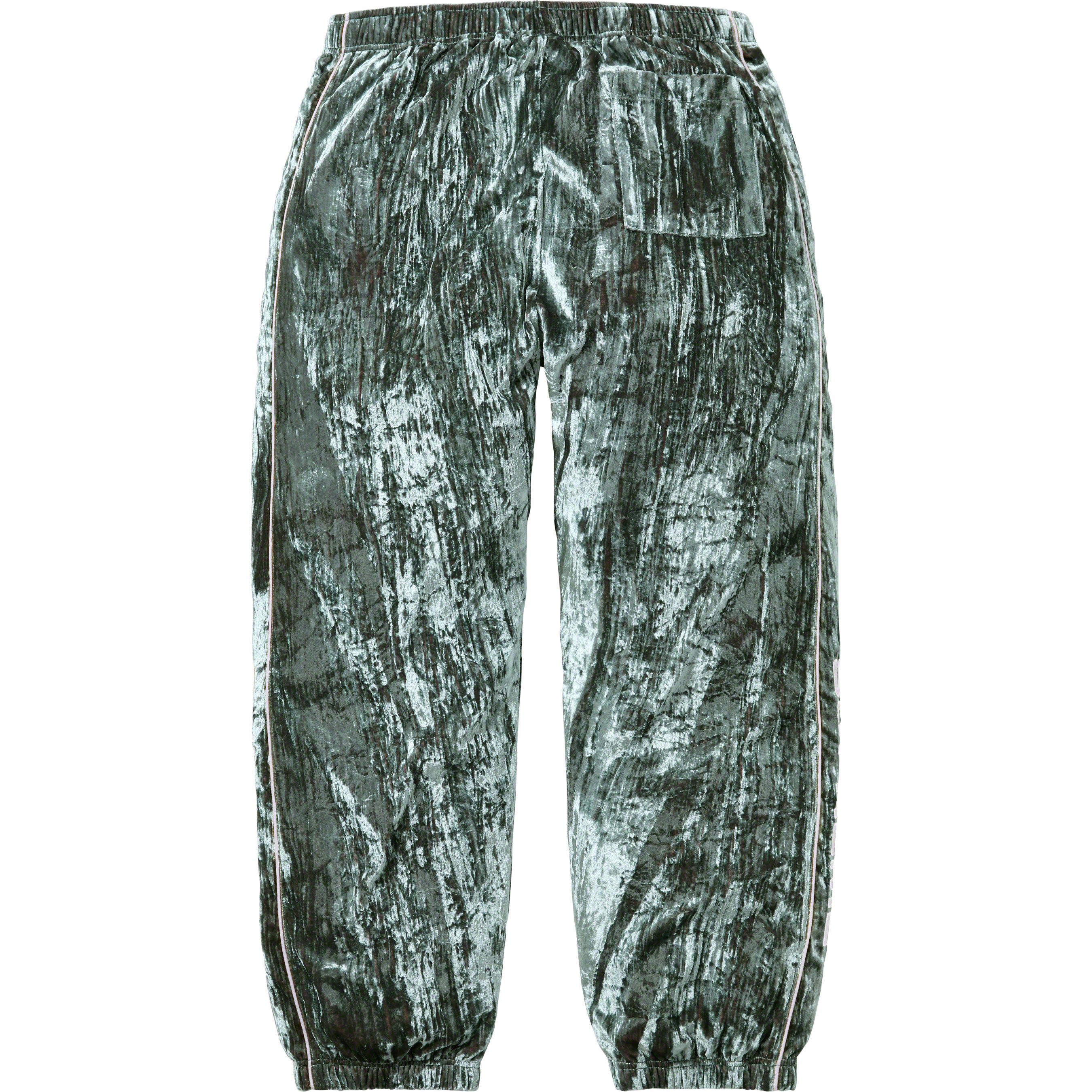 Crushed Velvet Track Pant