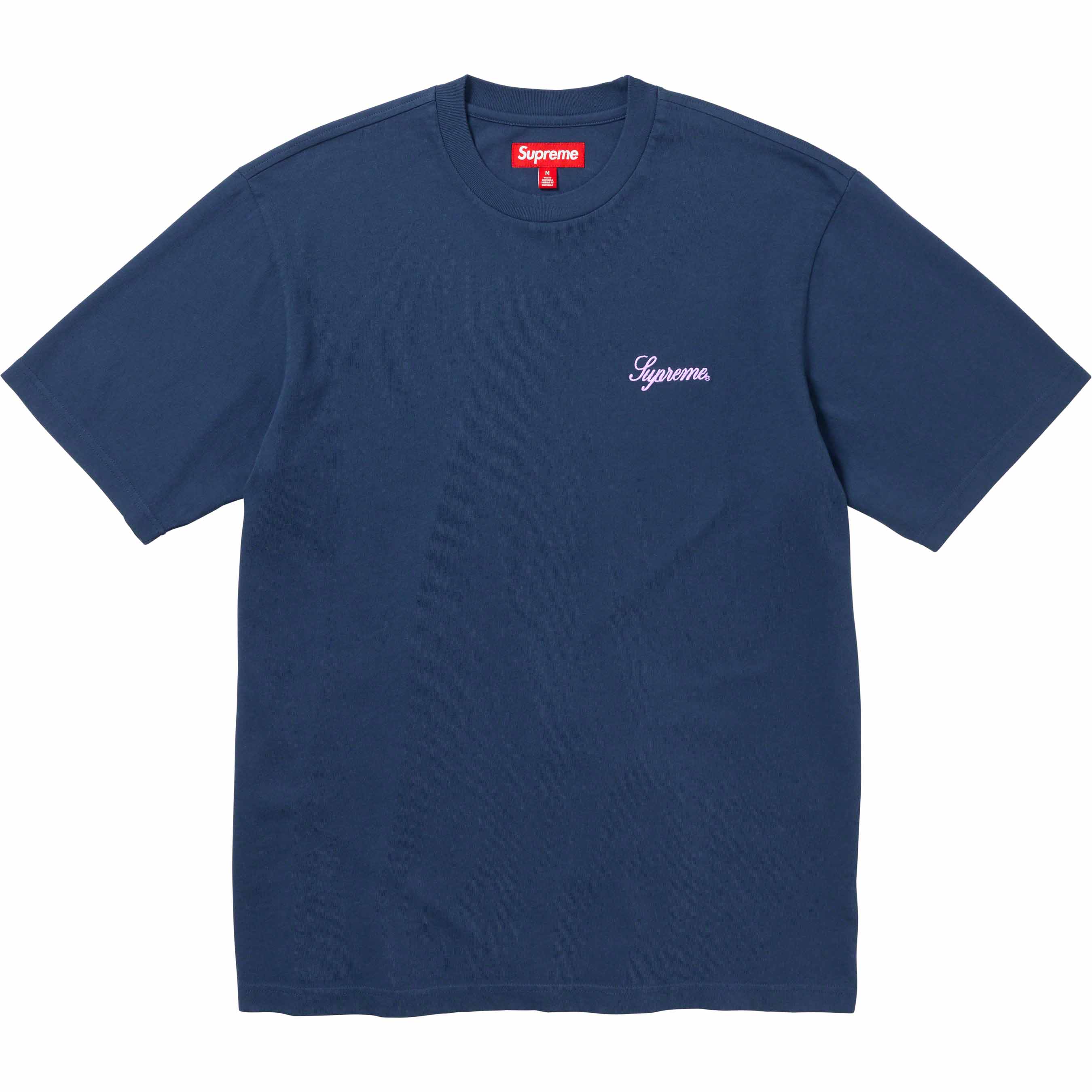 Washed Script S/S Top