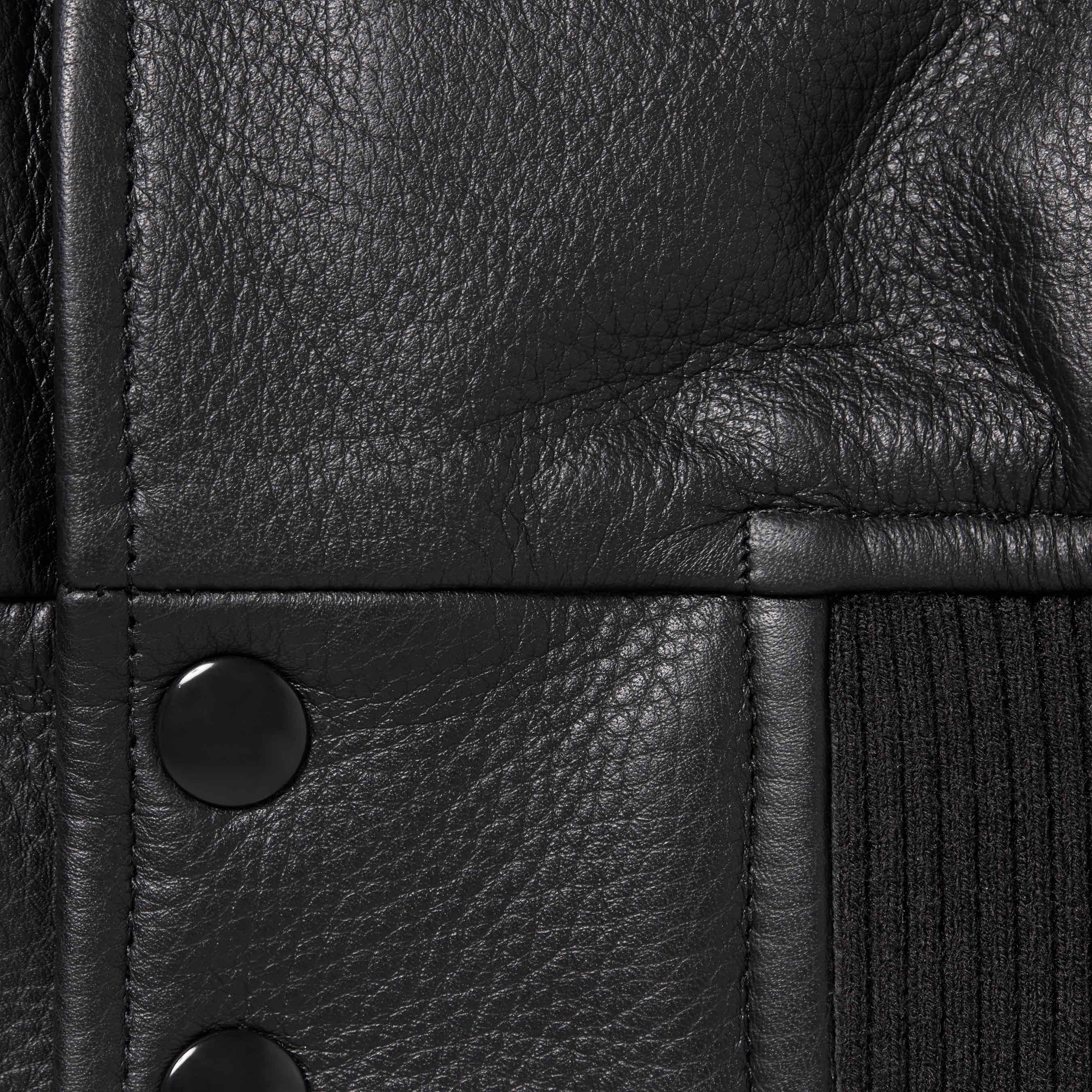 GORE-TEX Infinium WINDSTOPPER® Leather Varsity Jacket