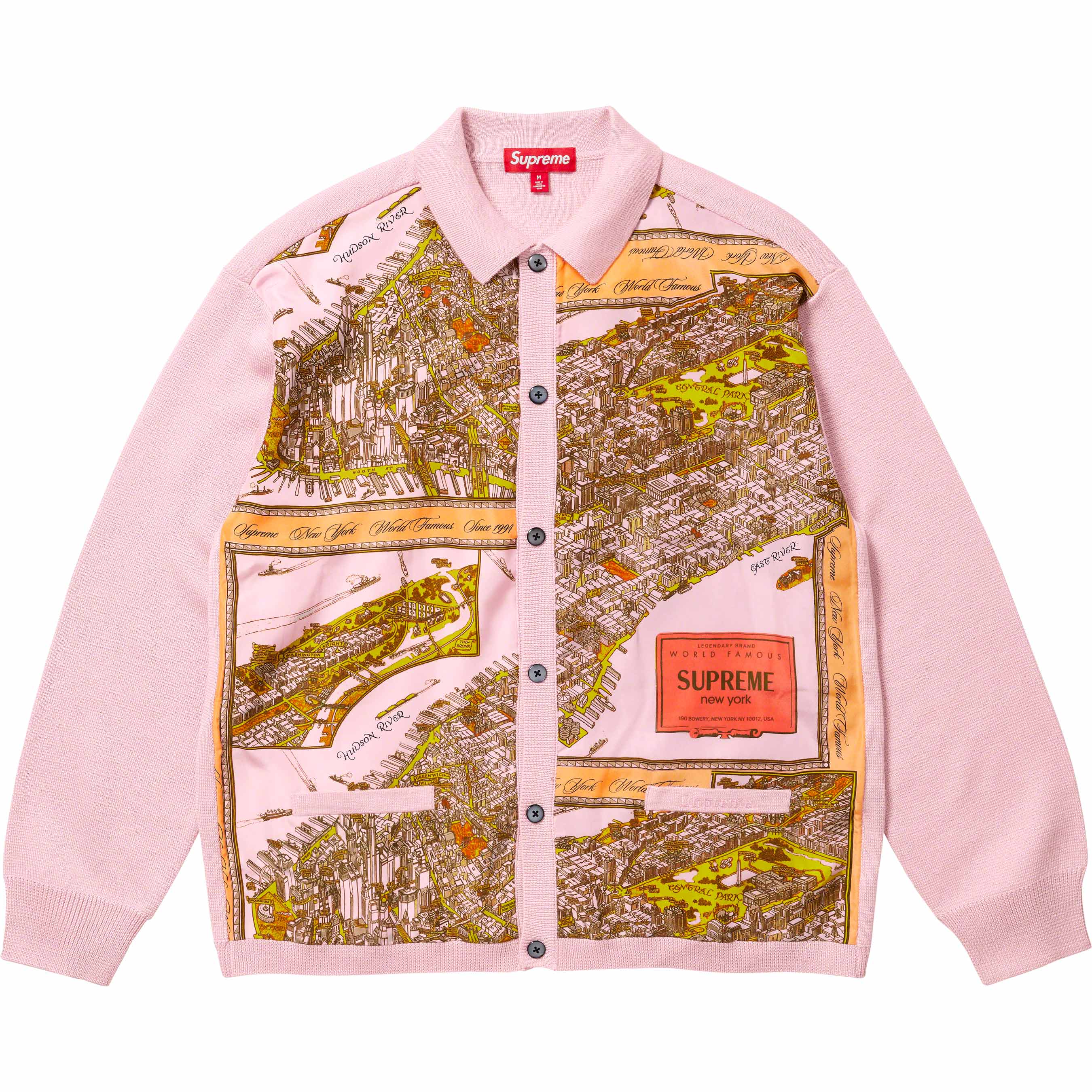 Silk Map Cardigan