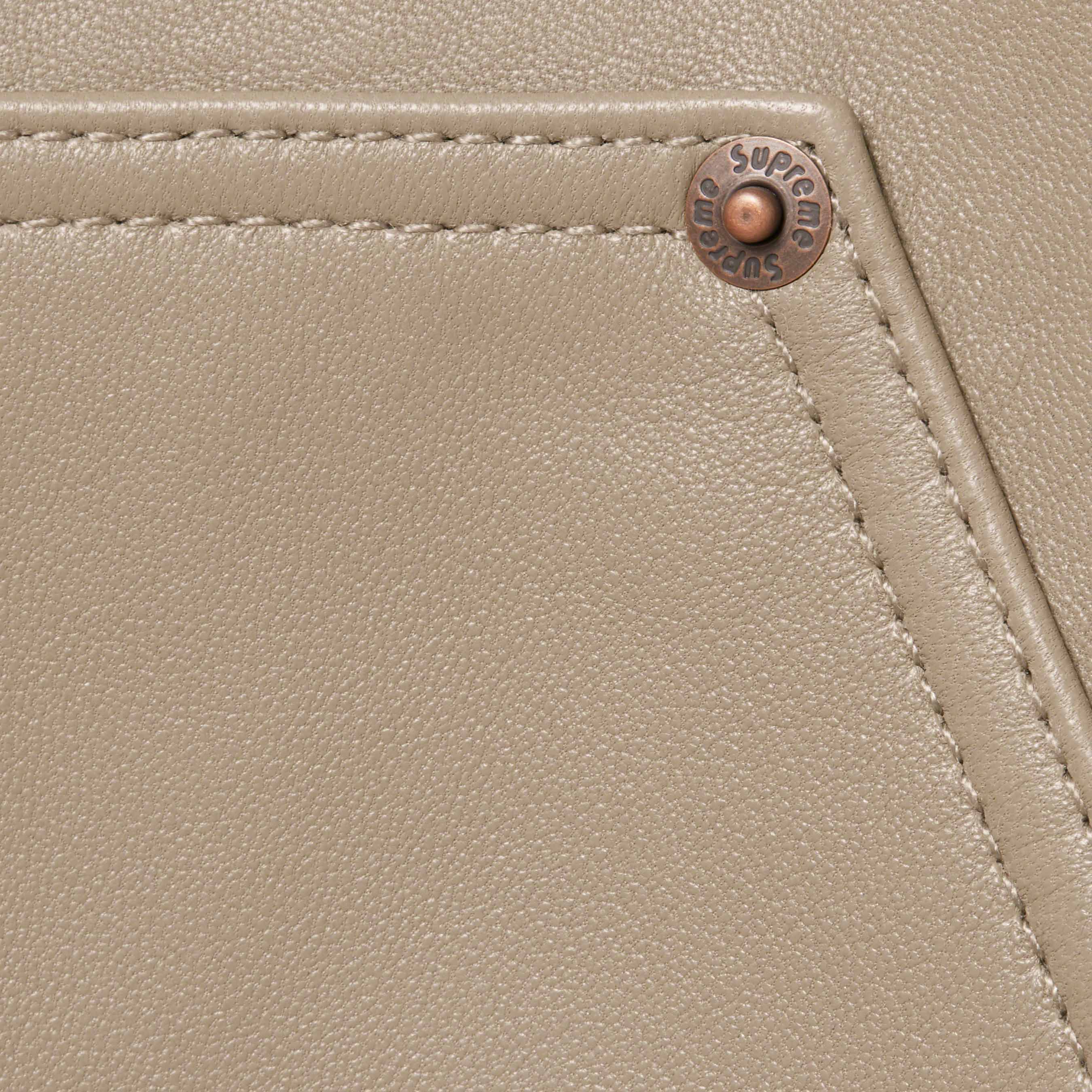 Leather Double Knee Pant