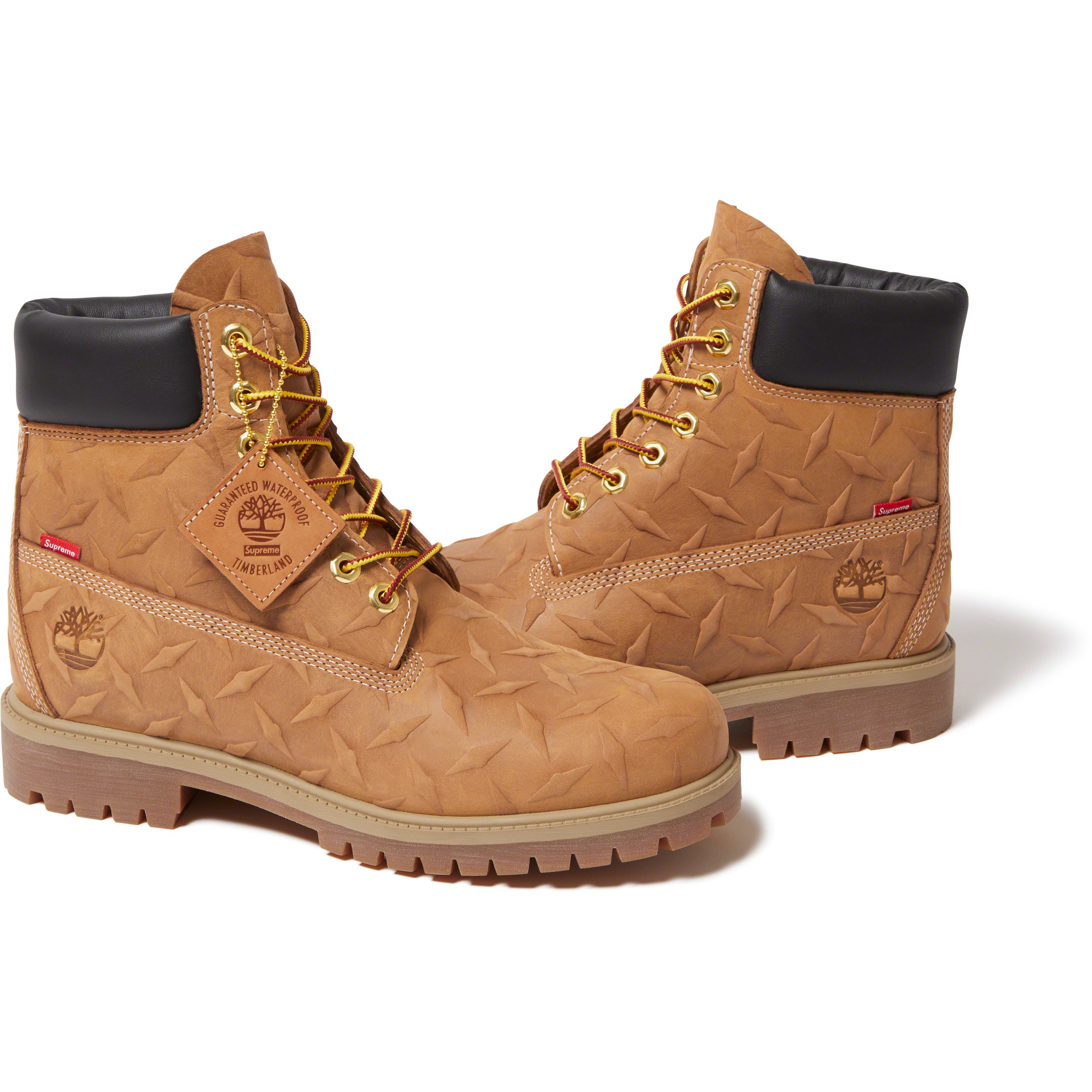 Supreme®/Timberland® Diamond Plate 6" Premium Waterproof Boot