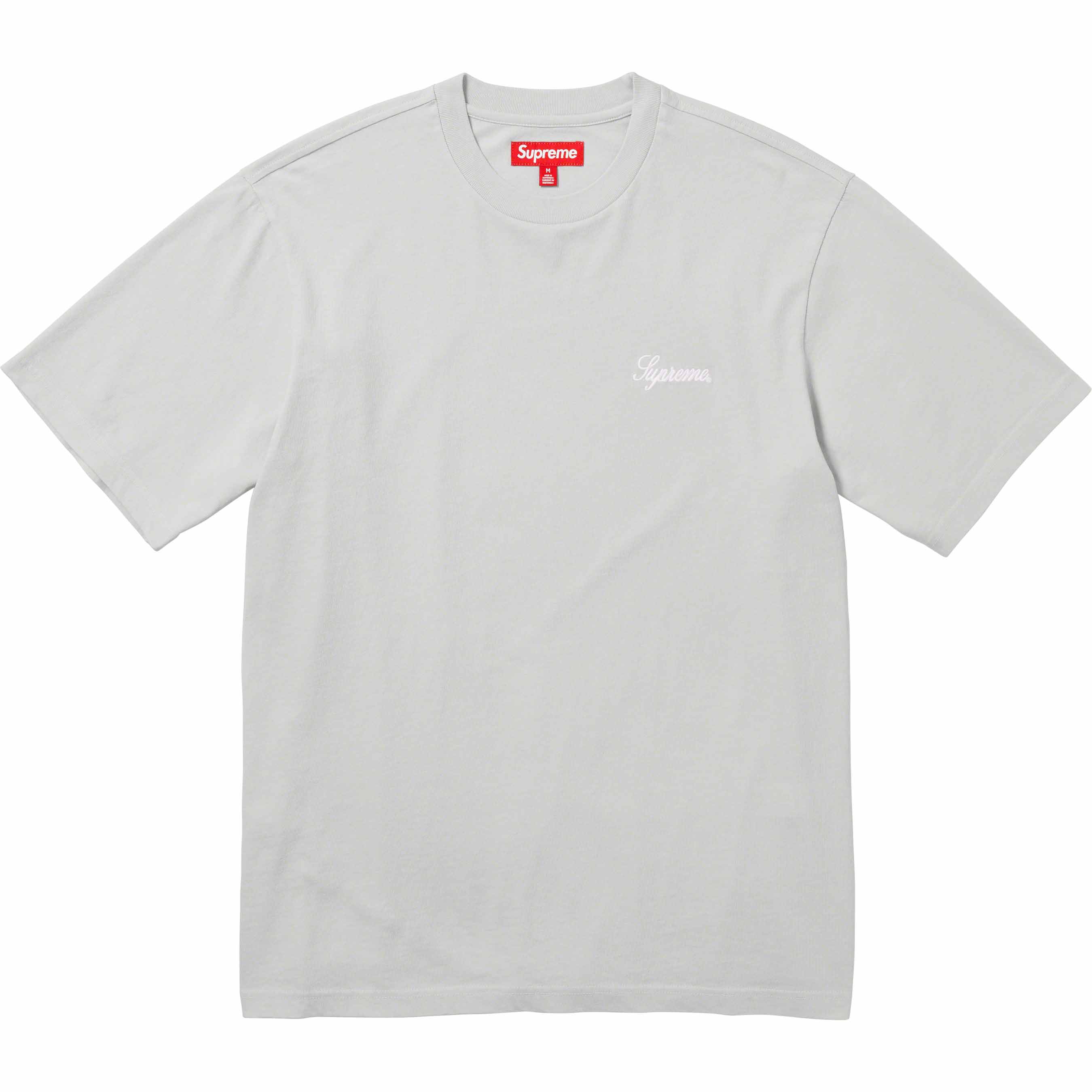 Washed Script S/S Top