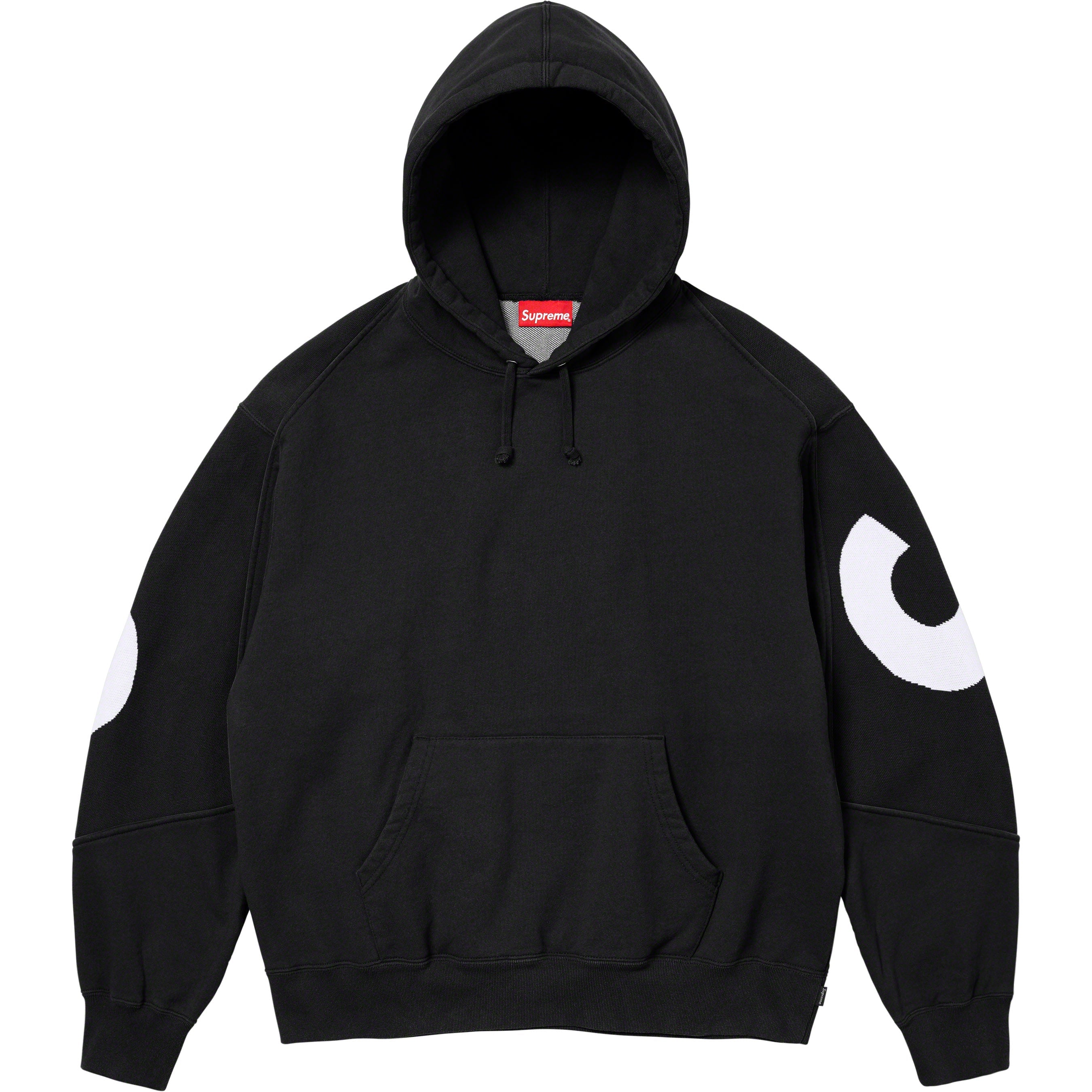 Big Logo Jacquard Hooded Sweatshirt