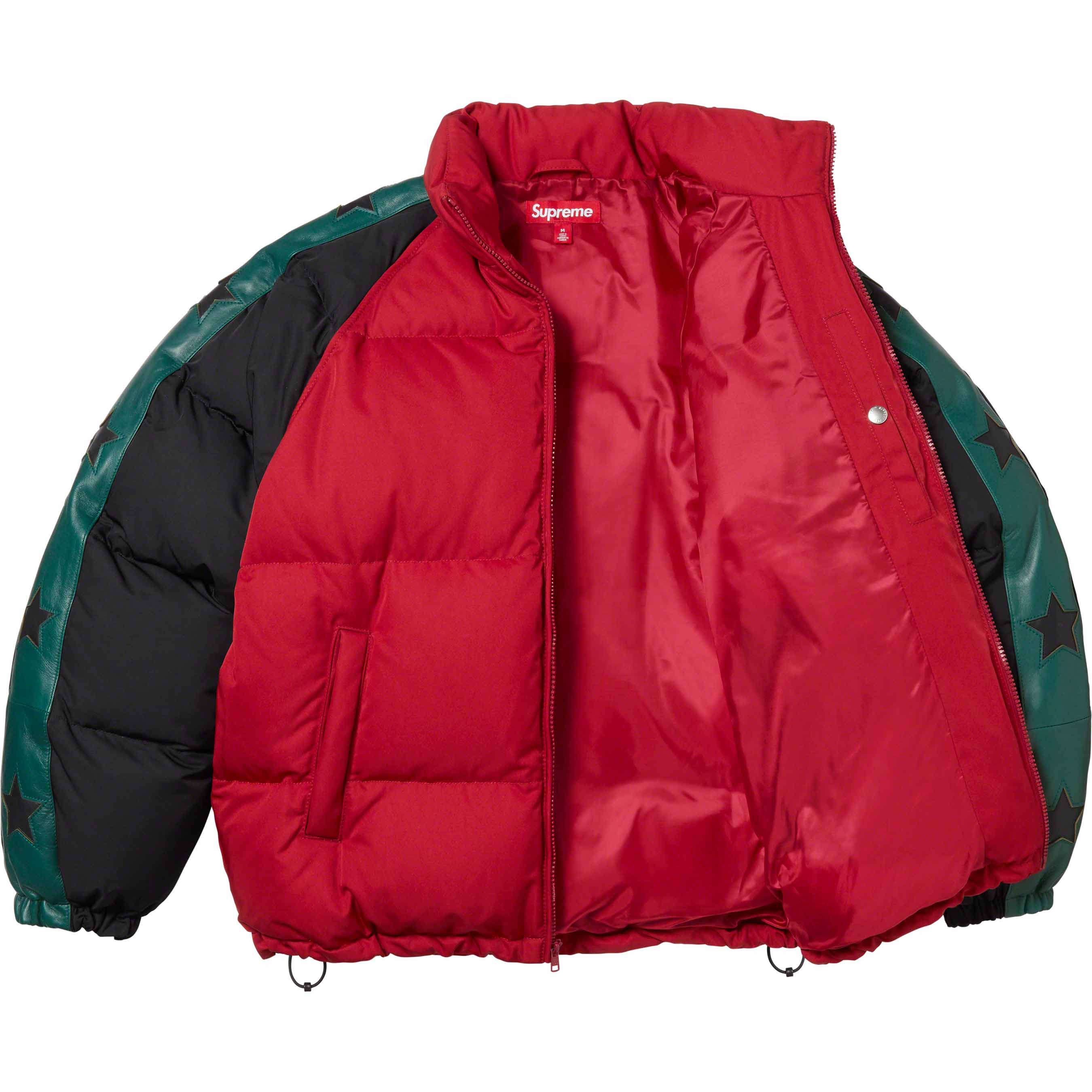 Star Sleeve Down Puffer Jacket