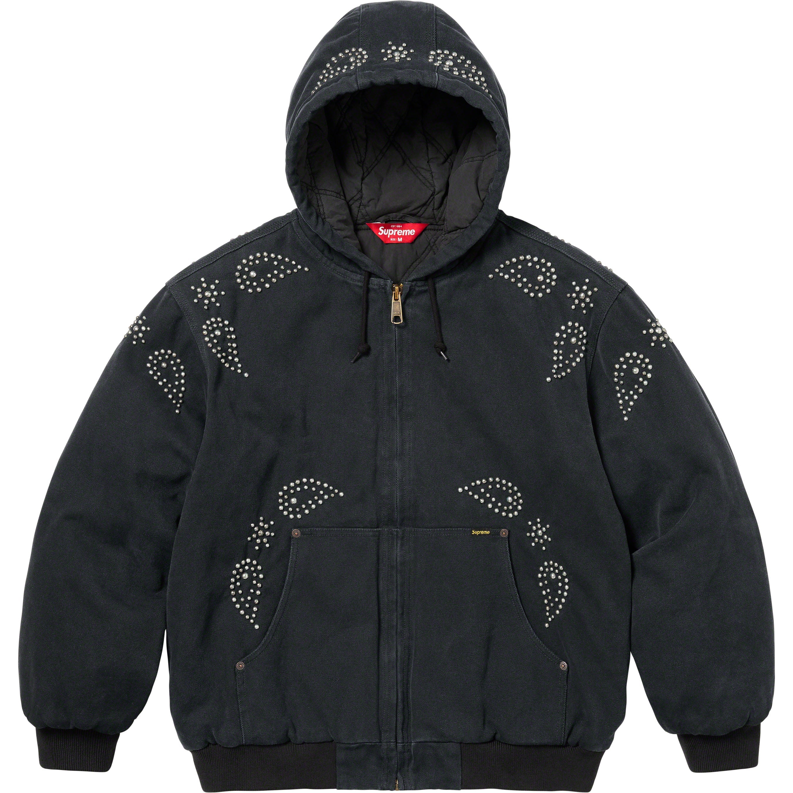 Paisley Studded Work Jacket