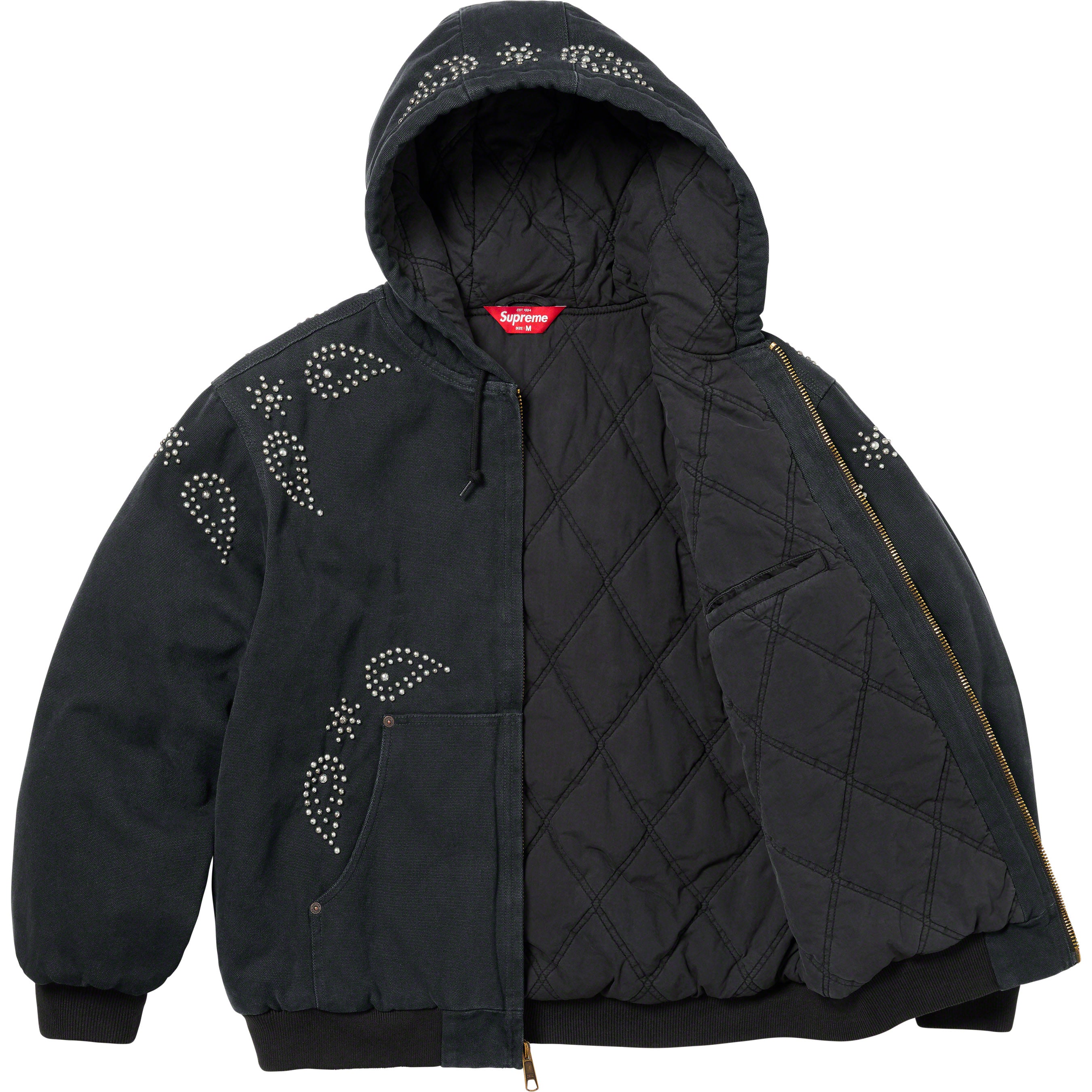 Paisley Studded Work Jacket