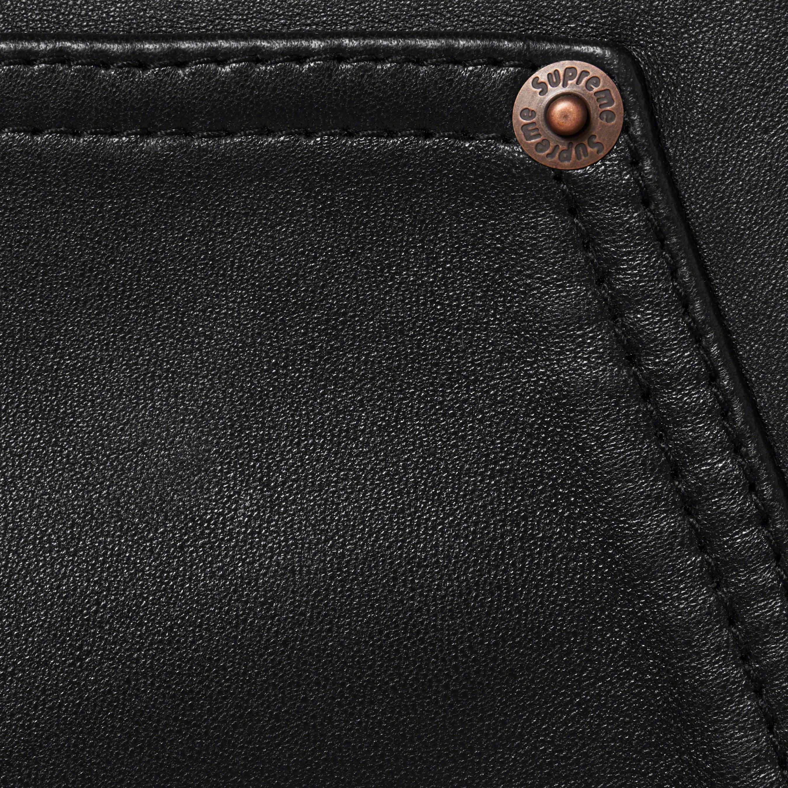 Leather Double Knee Pant