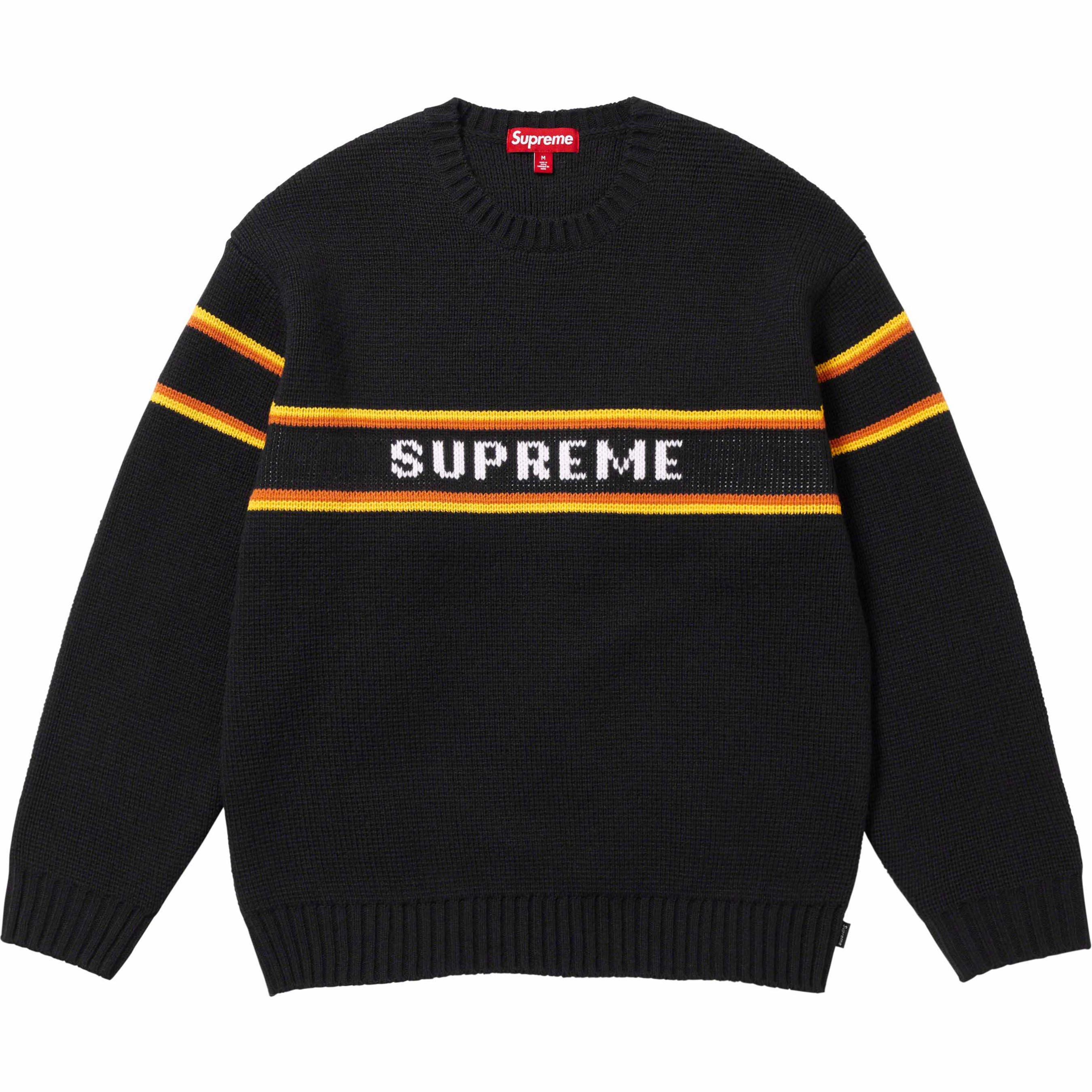 Chest Stripe Sweater