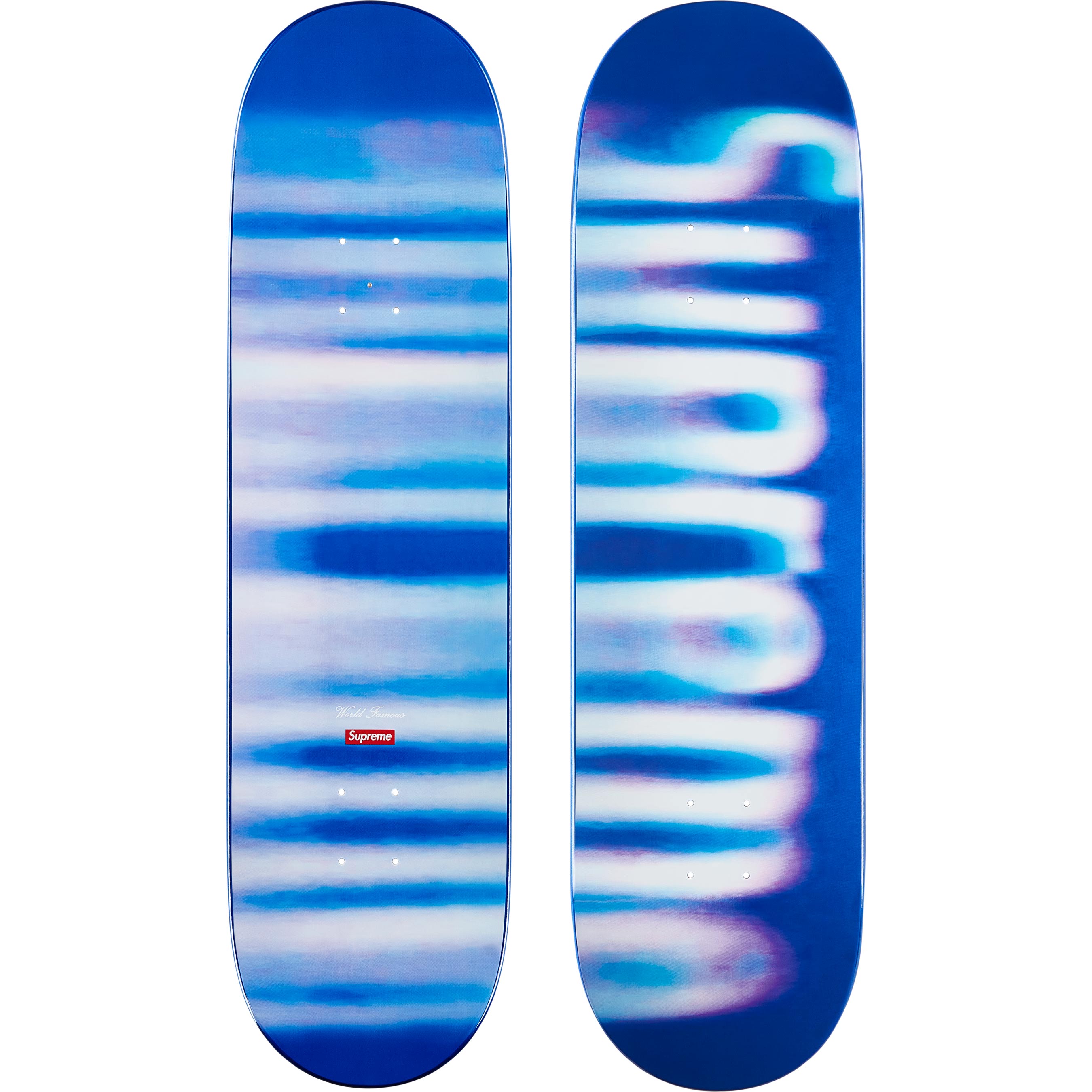 Blurred Logo Skateboard
