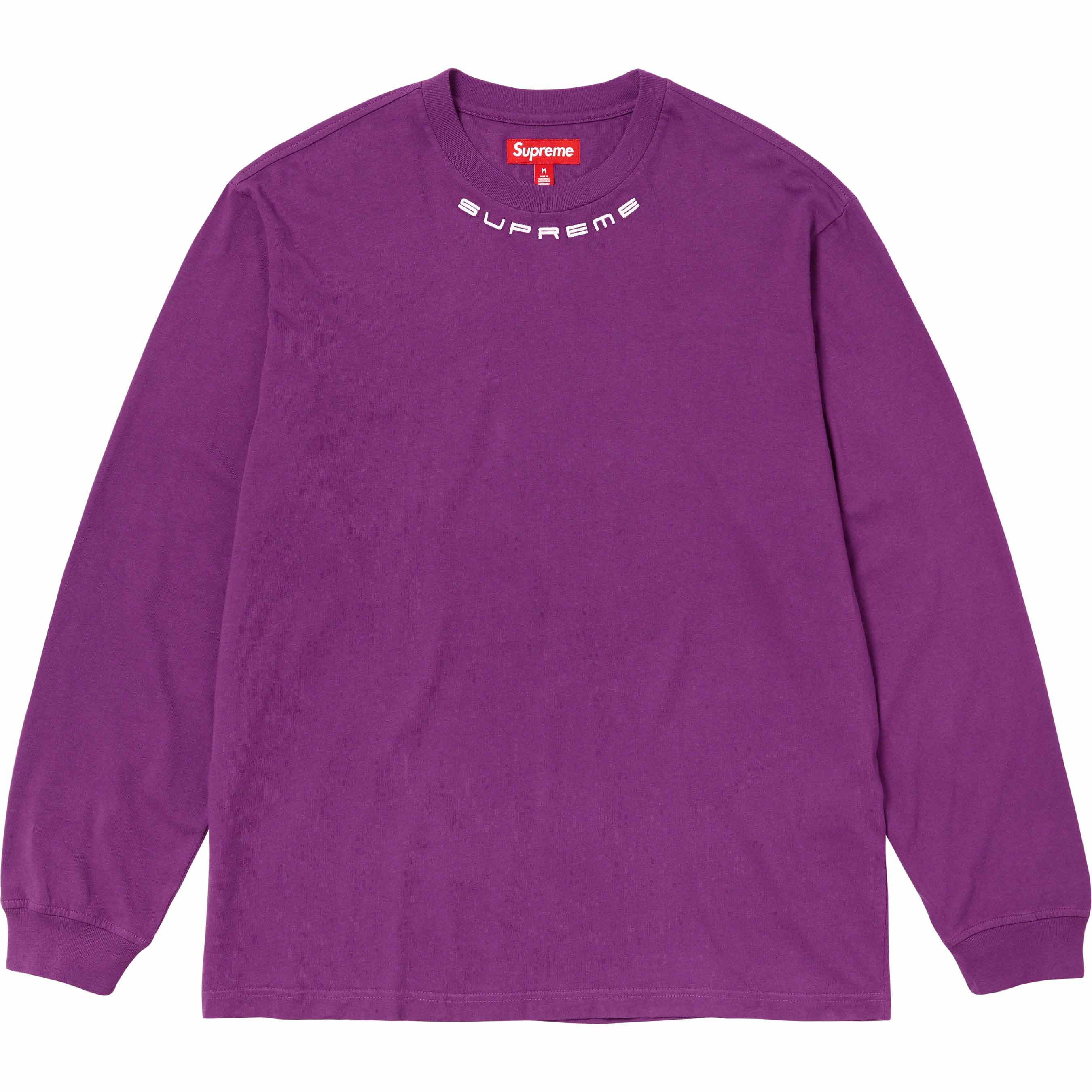 Collar Logo L/S Top