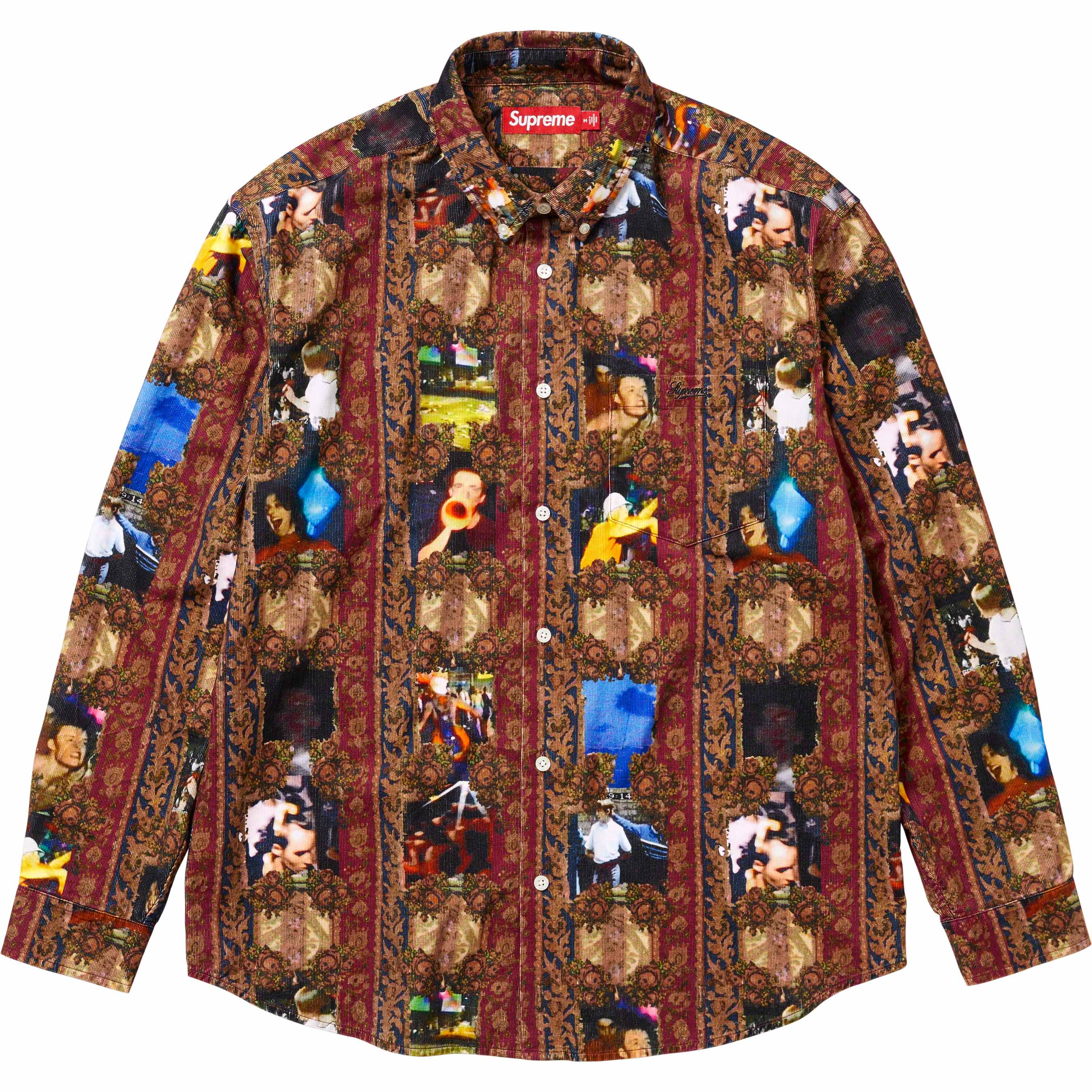 Hardcore Printed Corduroy Shirt