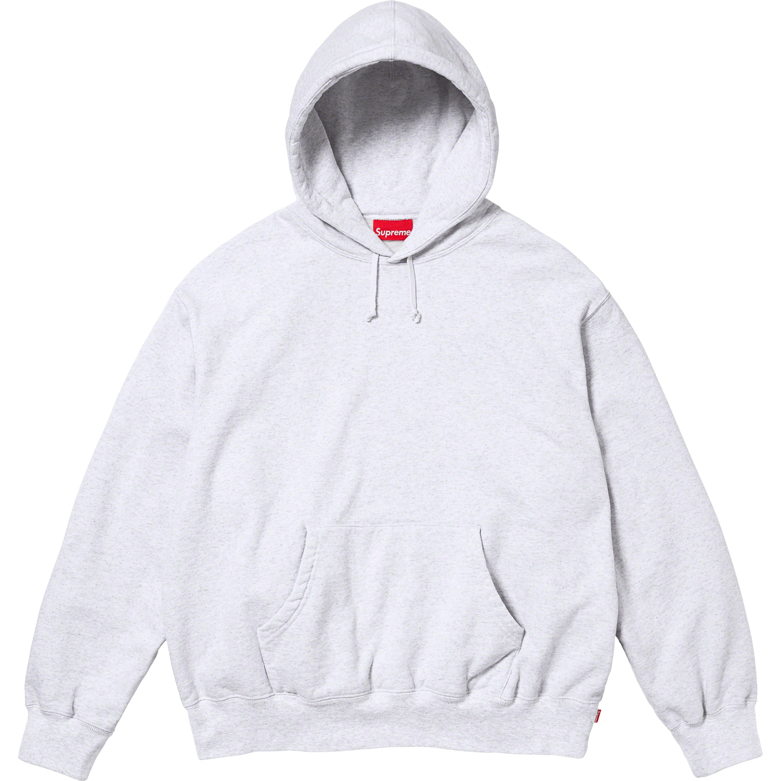 Satin Appliqué Hooded Sweatshirt