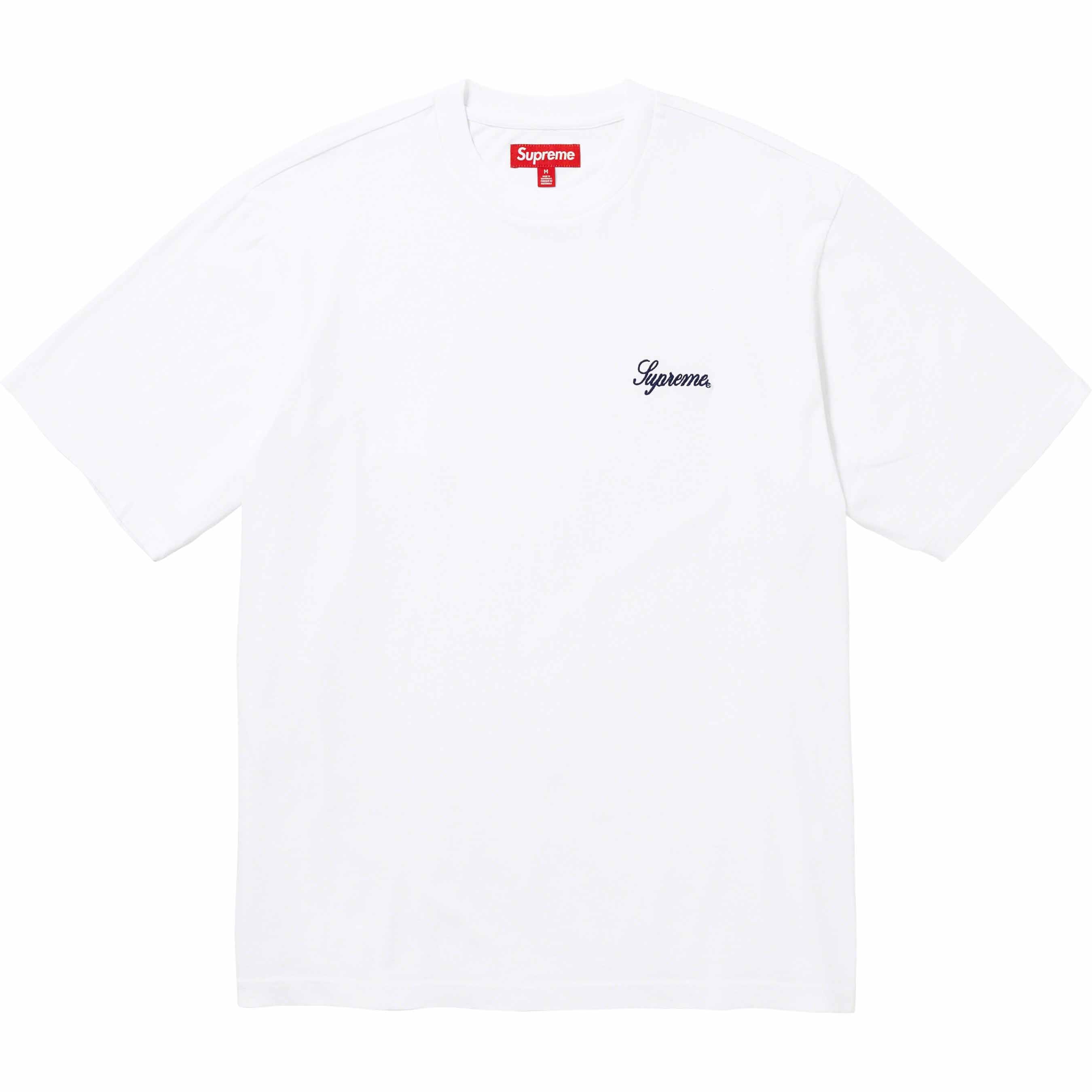 Washed Script S/S Top