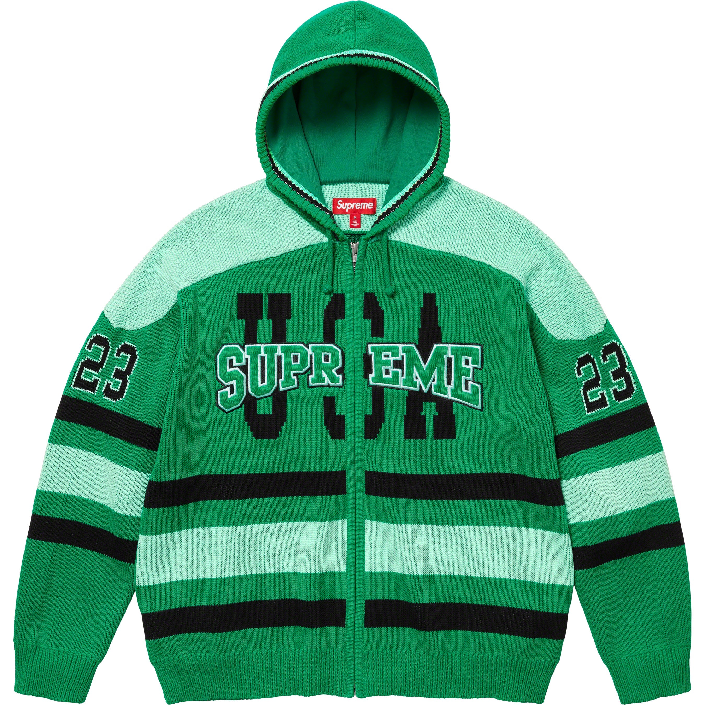 USA Zip Up Hooded Sweater