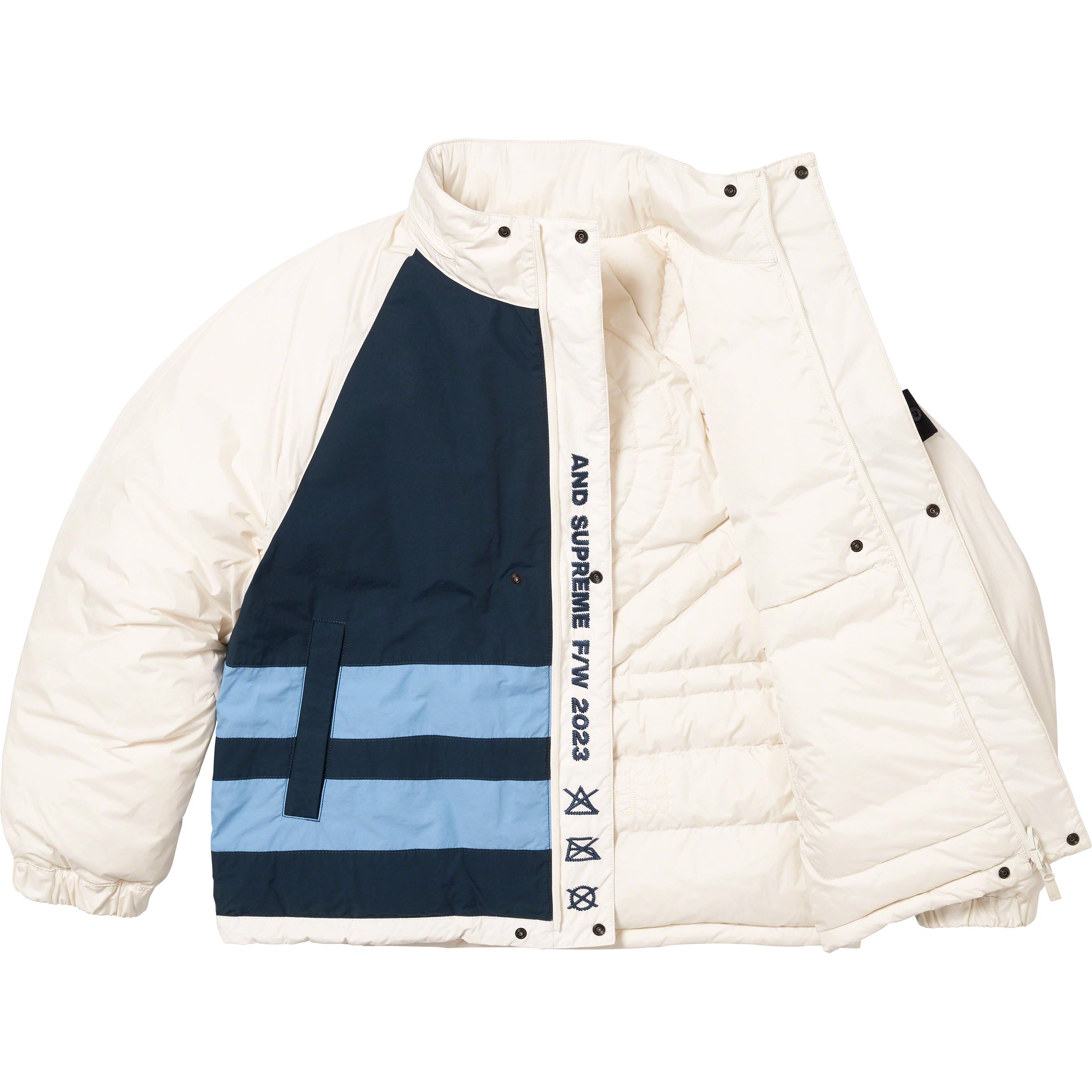 Supreme®/Stone Island® Reversible Down Puffer Jacket