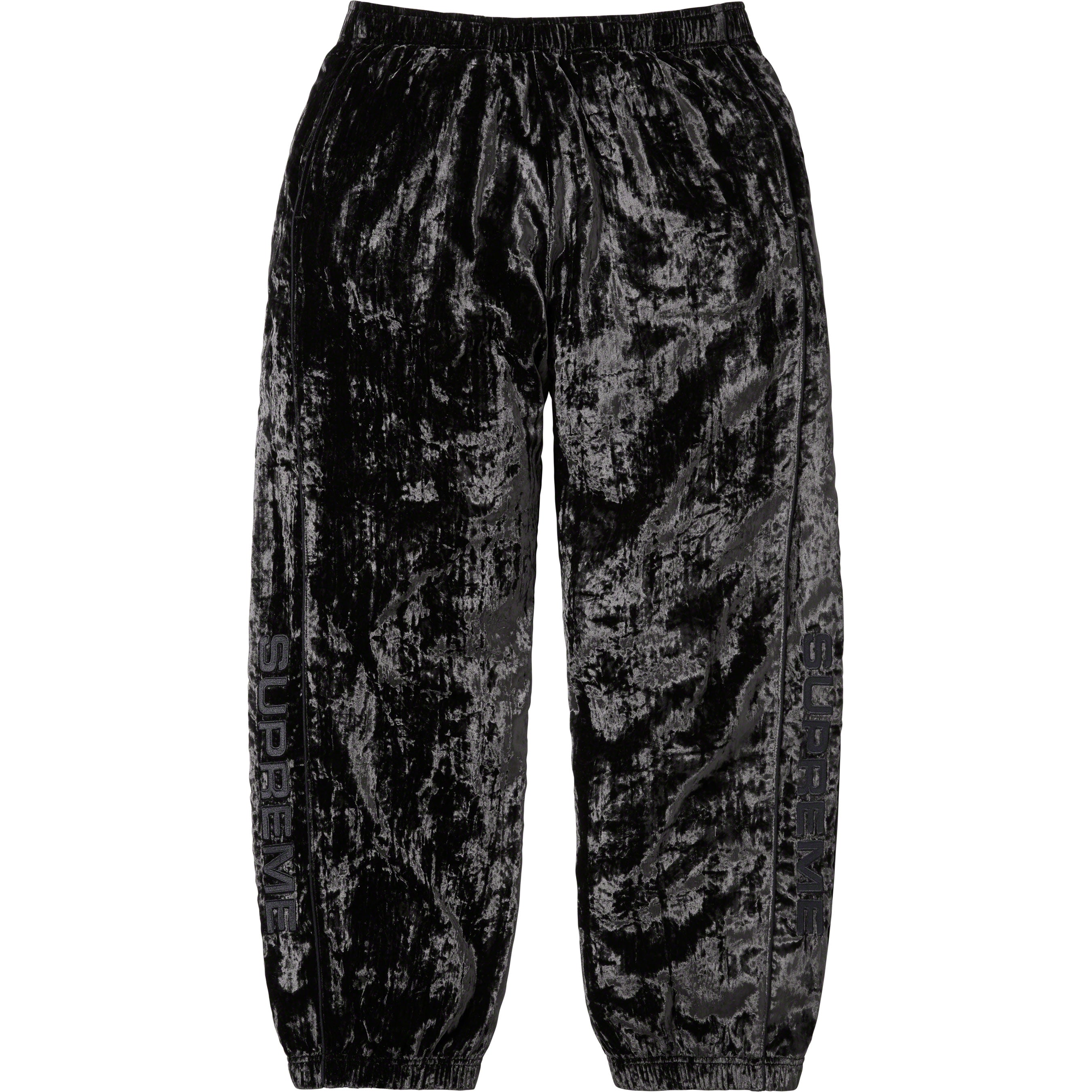 Crushed Velvet Track Pant