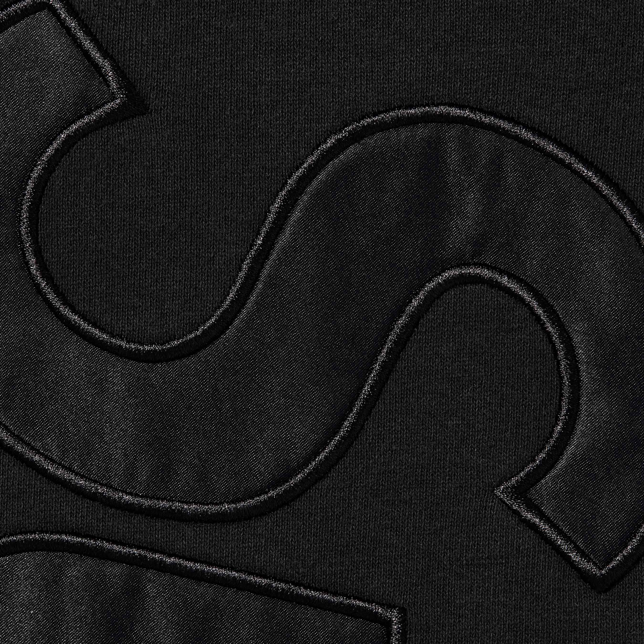 Satin Appliqué Sweatpant