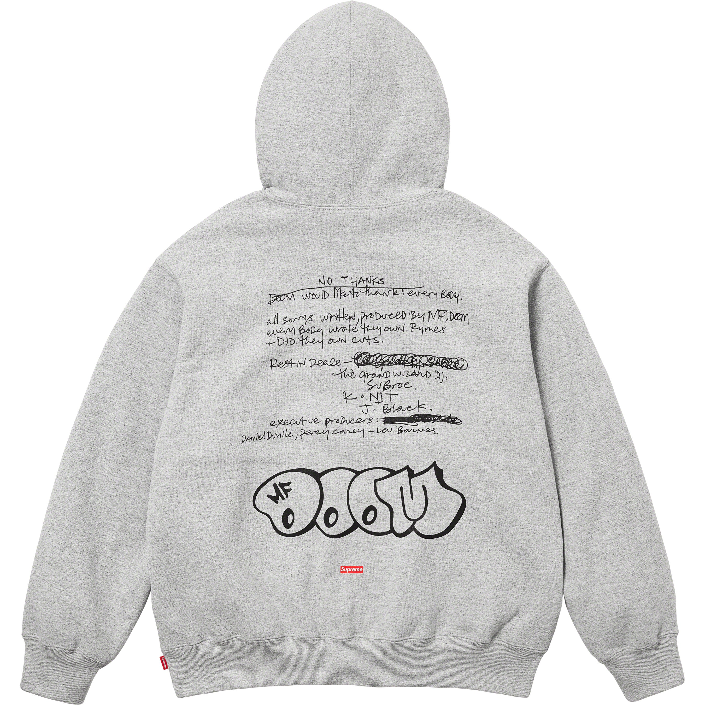 MF DOOM Hooded Sweatshirt