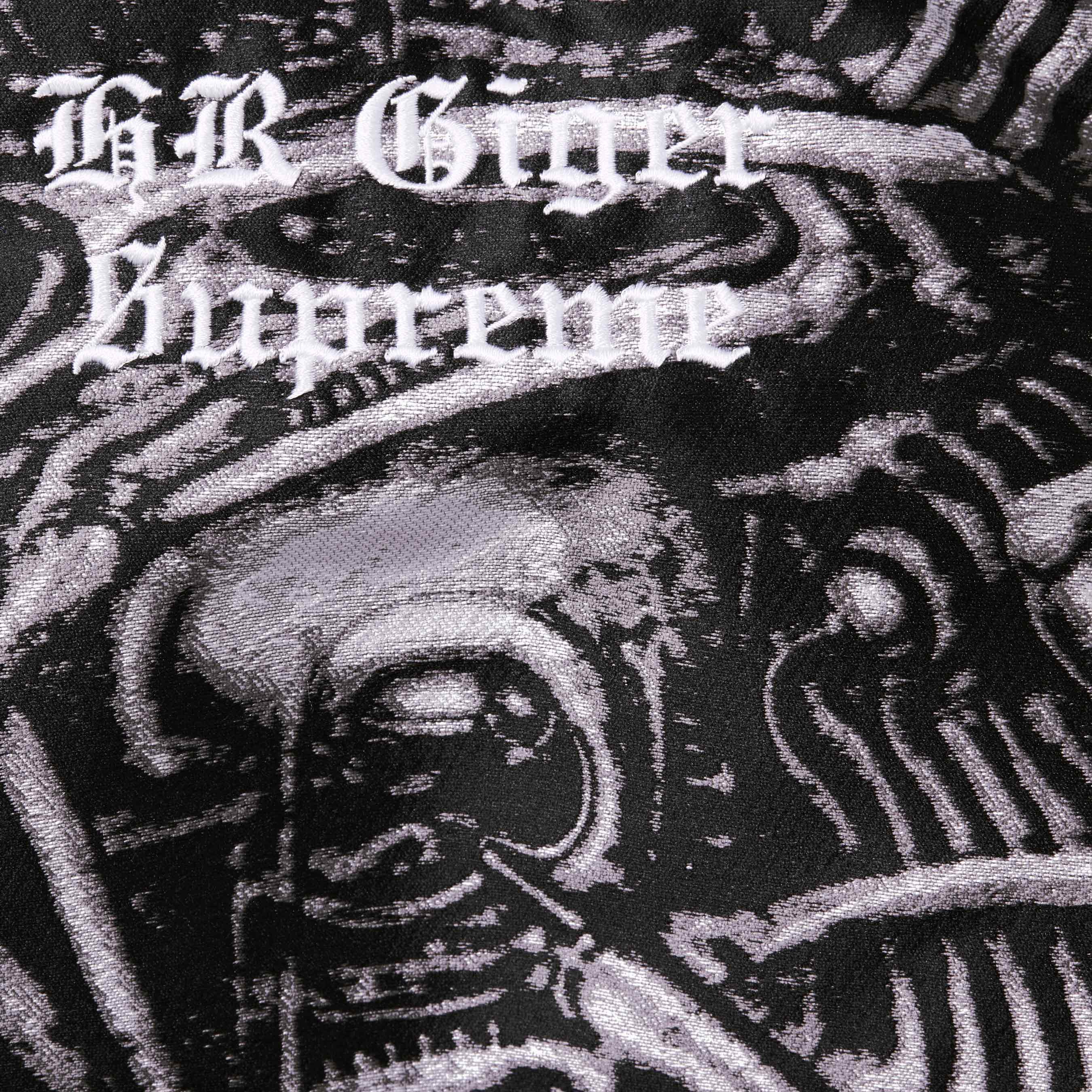 H.R. Giger Jacquard Down Puffer Jacket