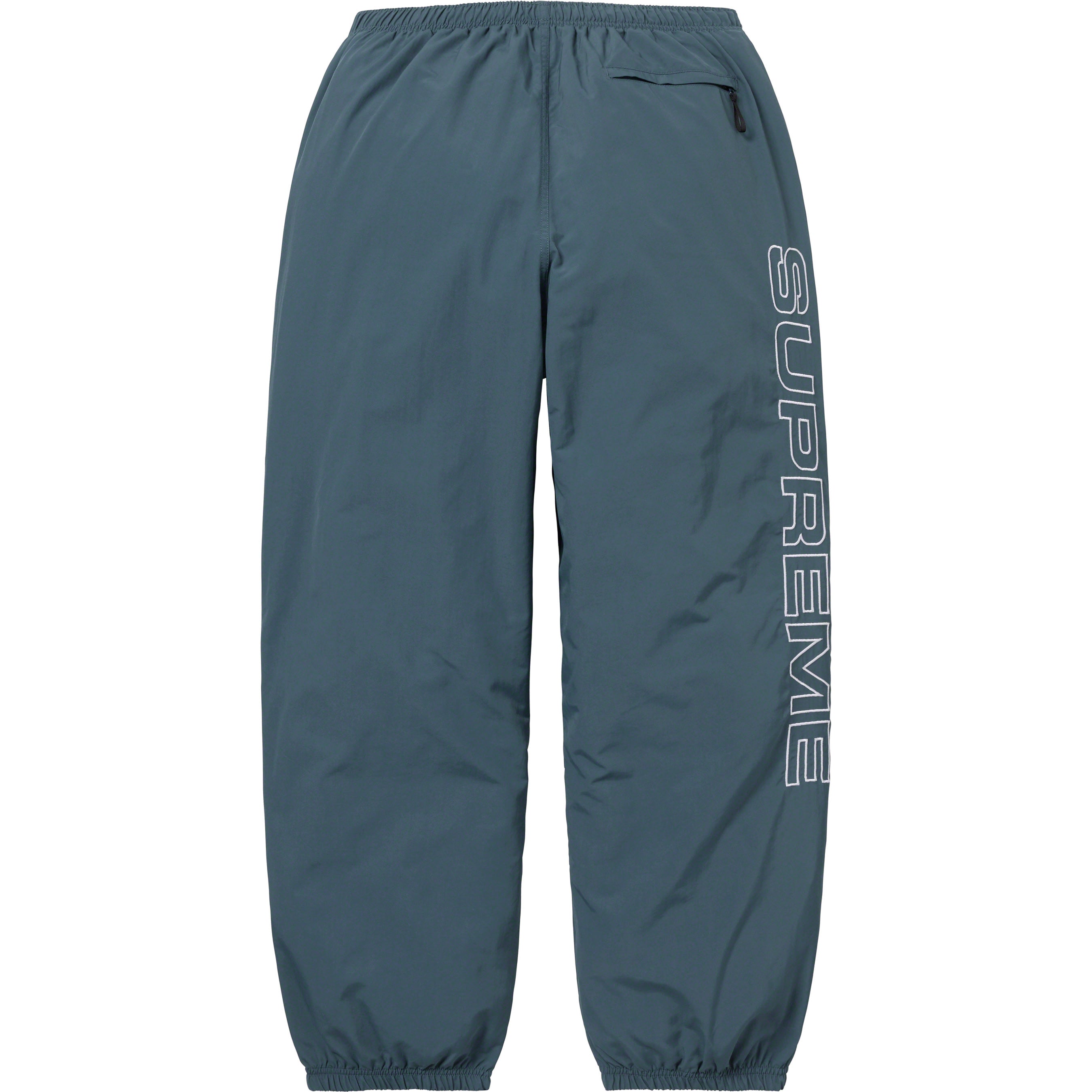 Spellout Embroidered Track Pant