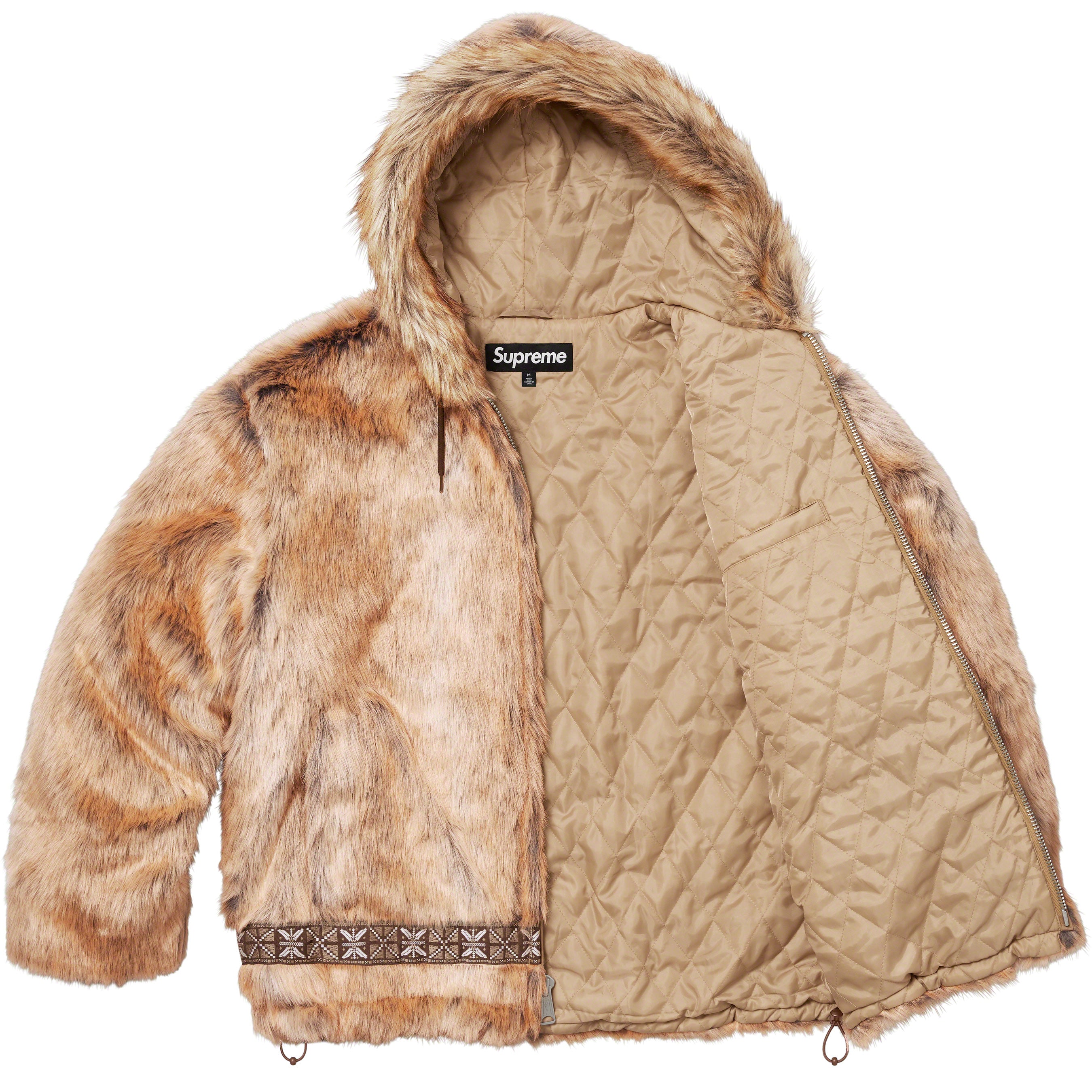 Faux Fur Parka