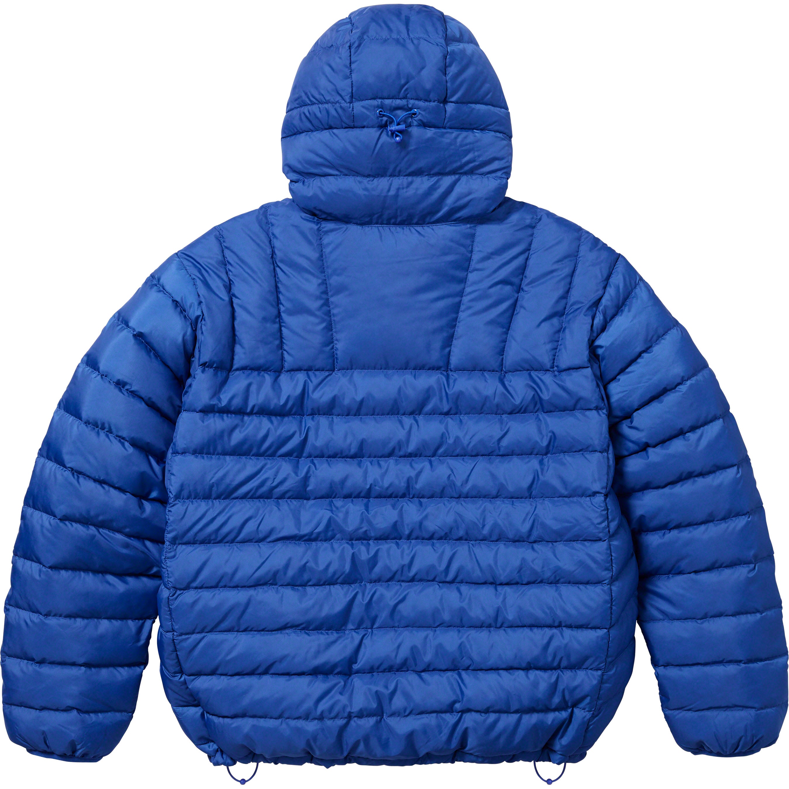 Micro Down Half Zip Hooded Pullover