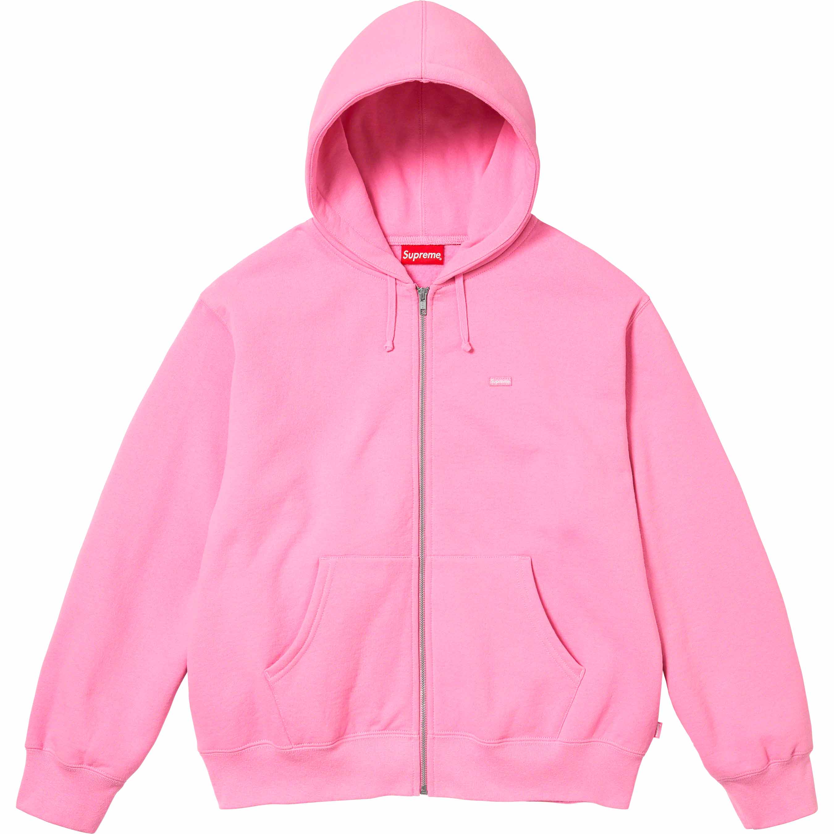 Small Box Zip Up Hooded Sweatshirt