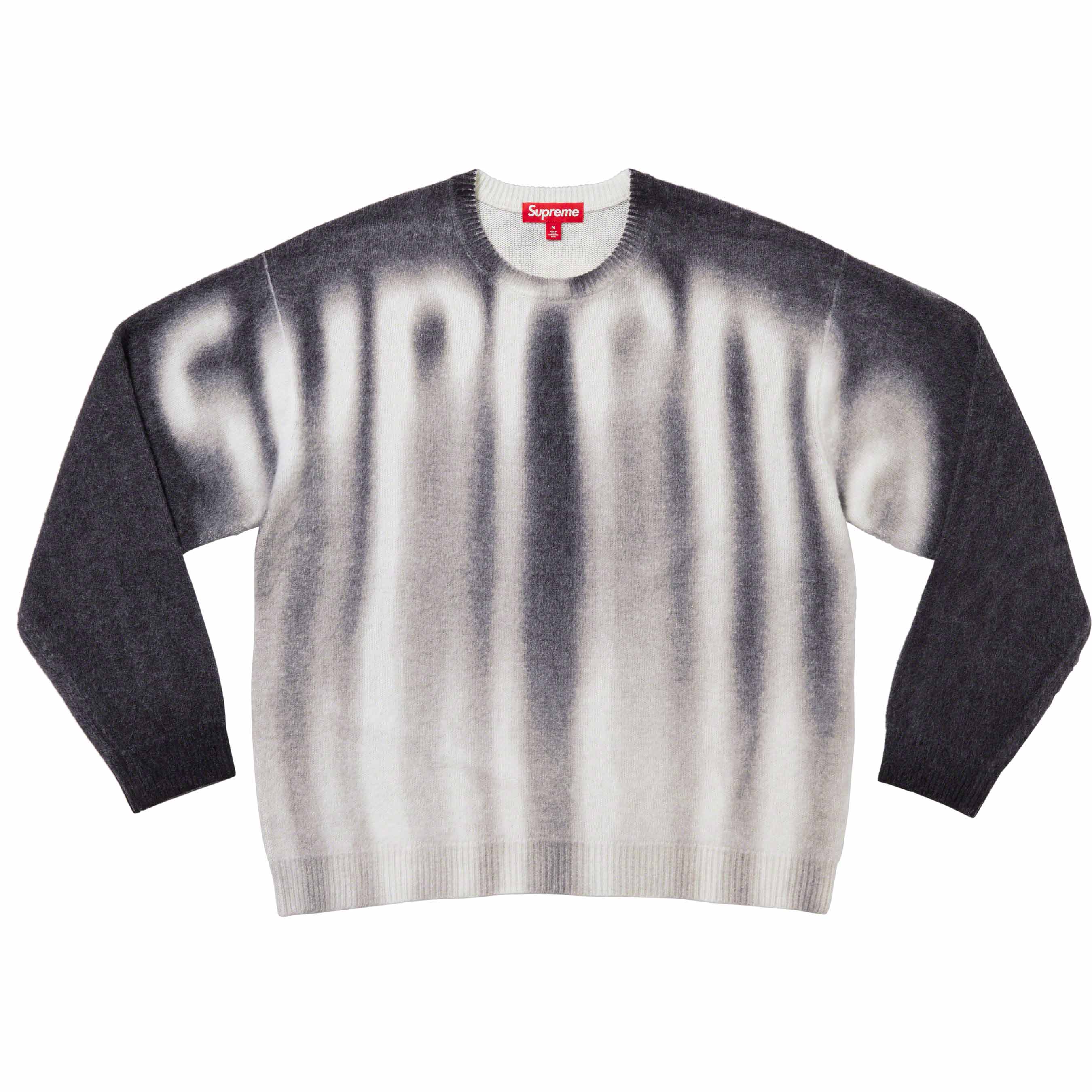 Blurred Logo Sweater