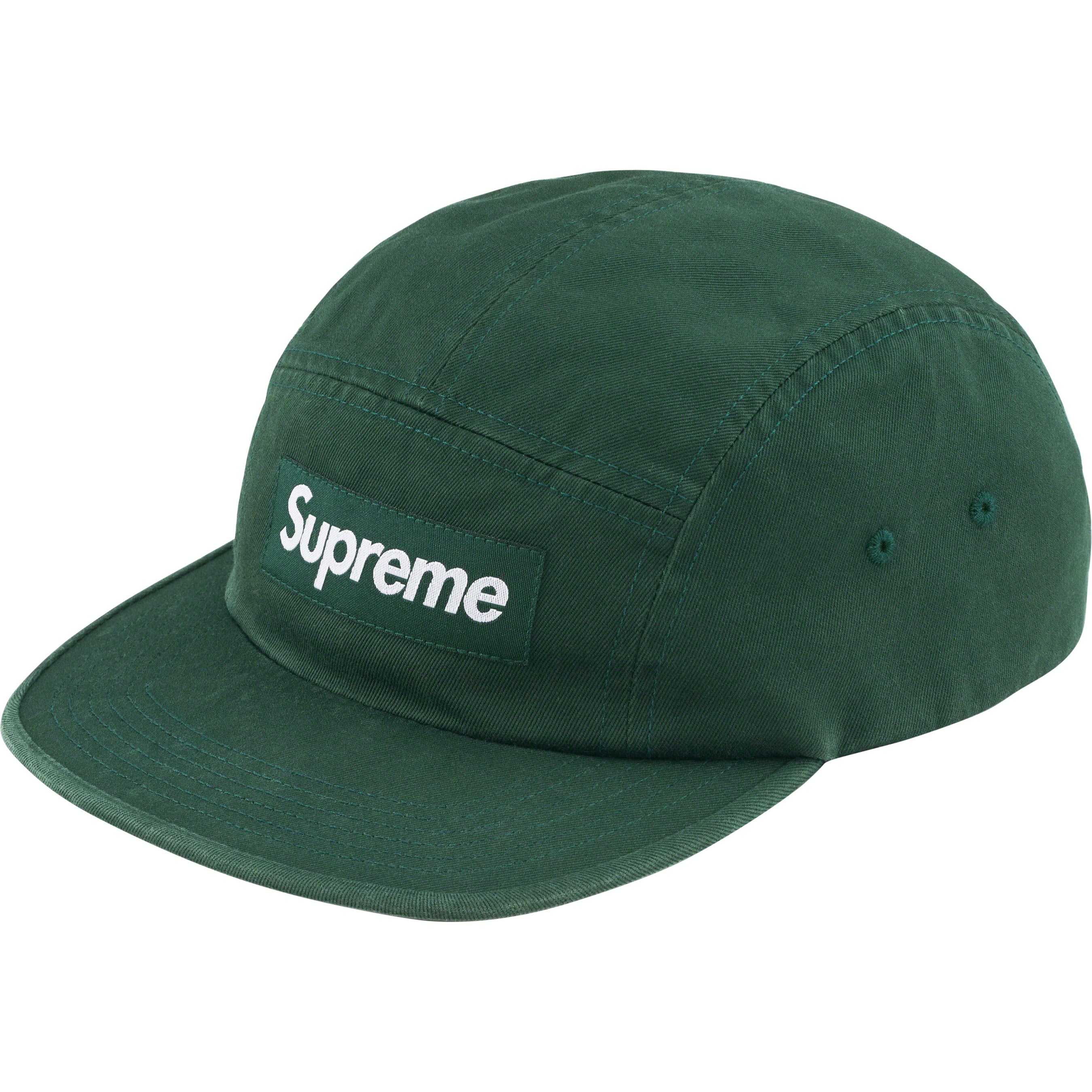 Washed Chino Twill Camp Cap