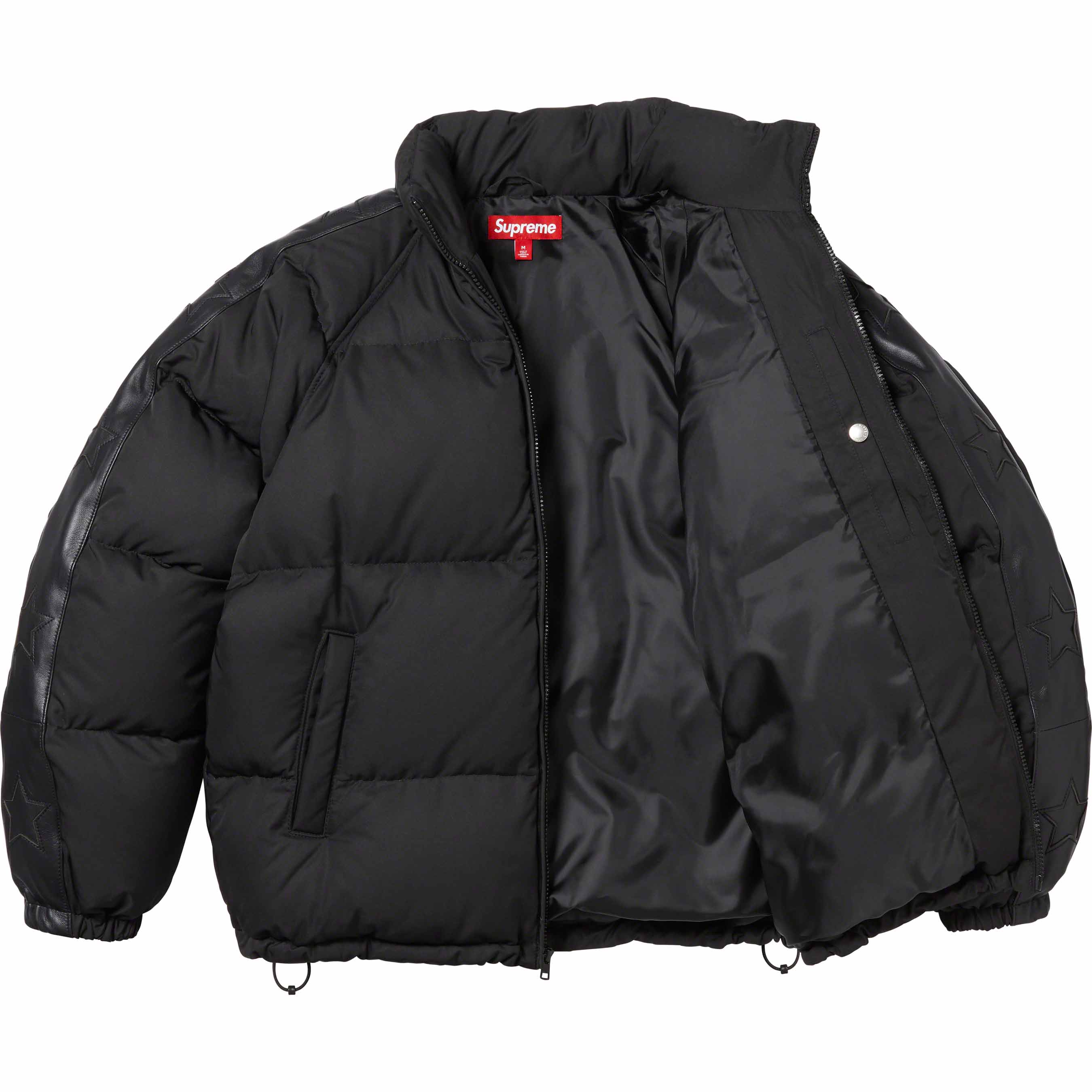 Star Sleeve Down Puffer Jacket