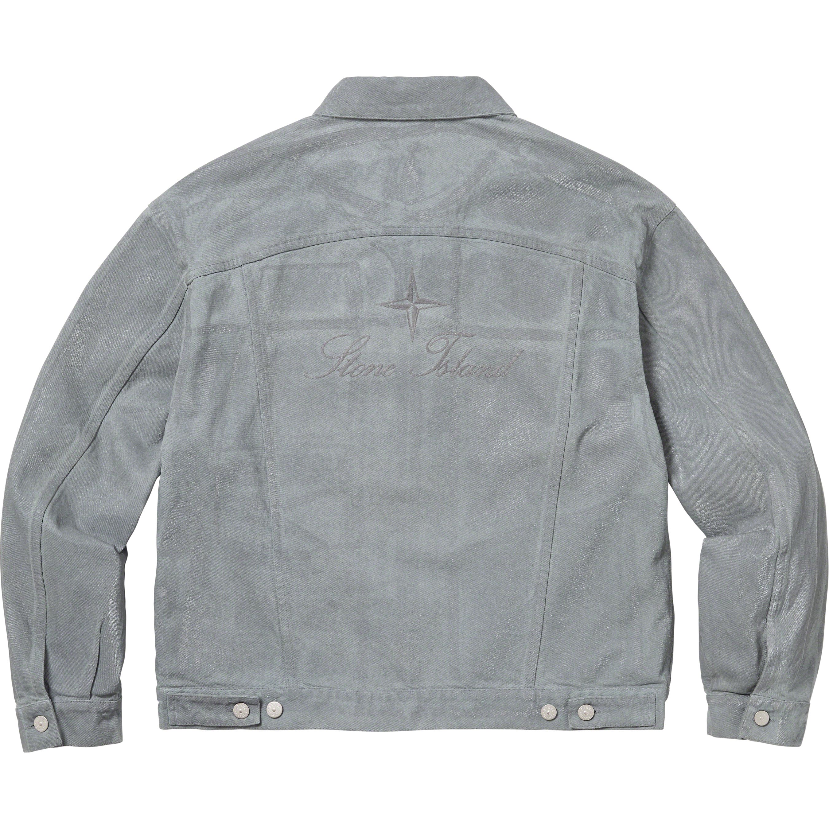Supreme®/Stone Island® Denim Trucker Jacket