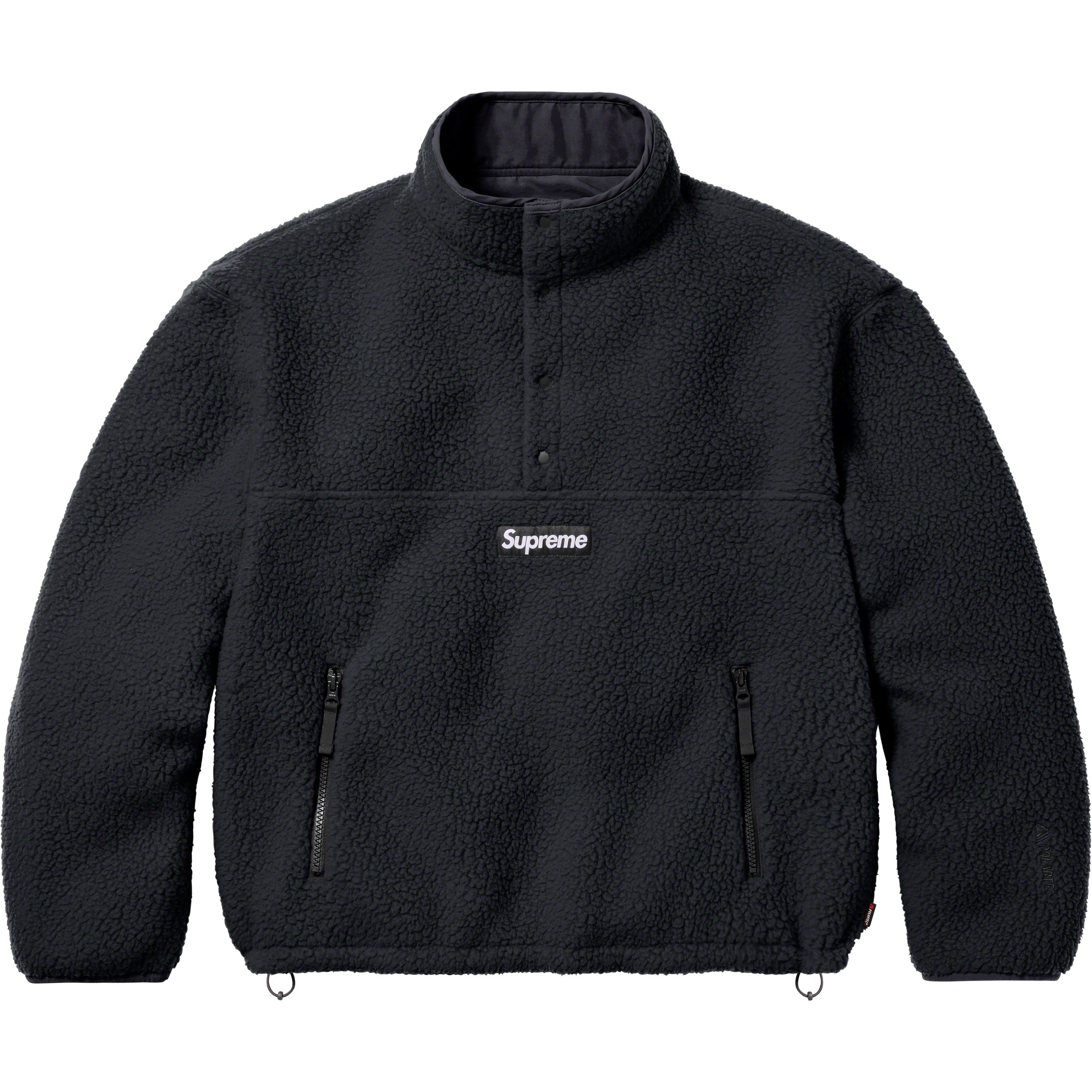 Polartec® Shearling Reversible Pullover