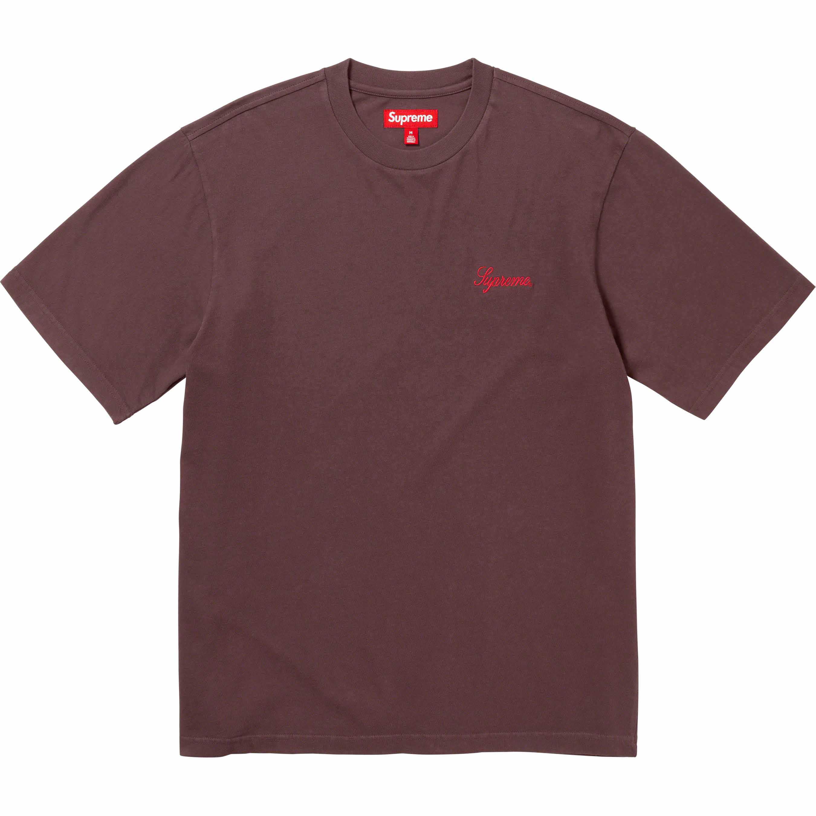 Washed Script S/S Top