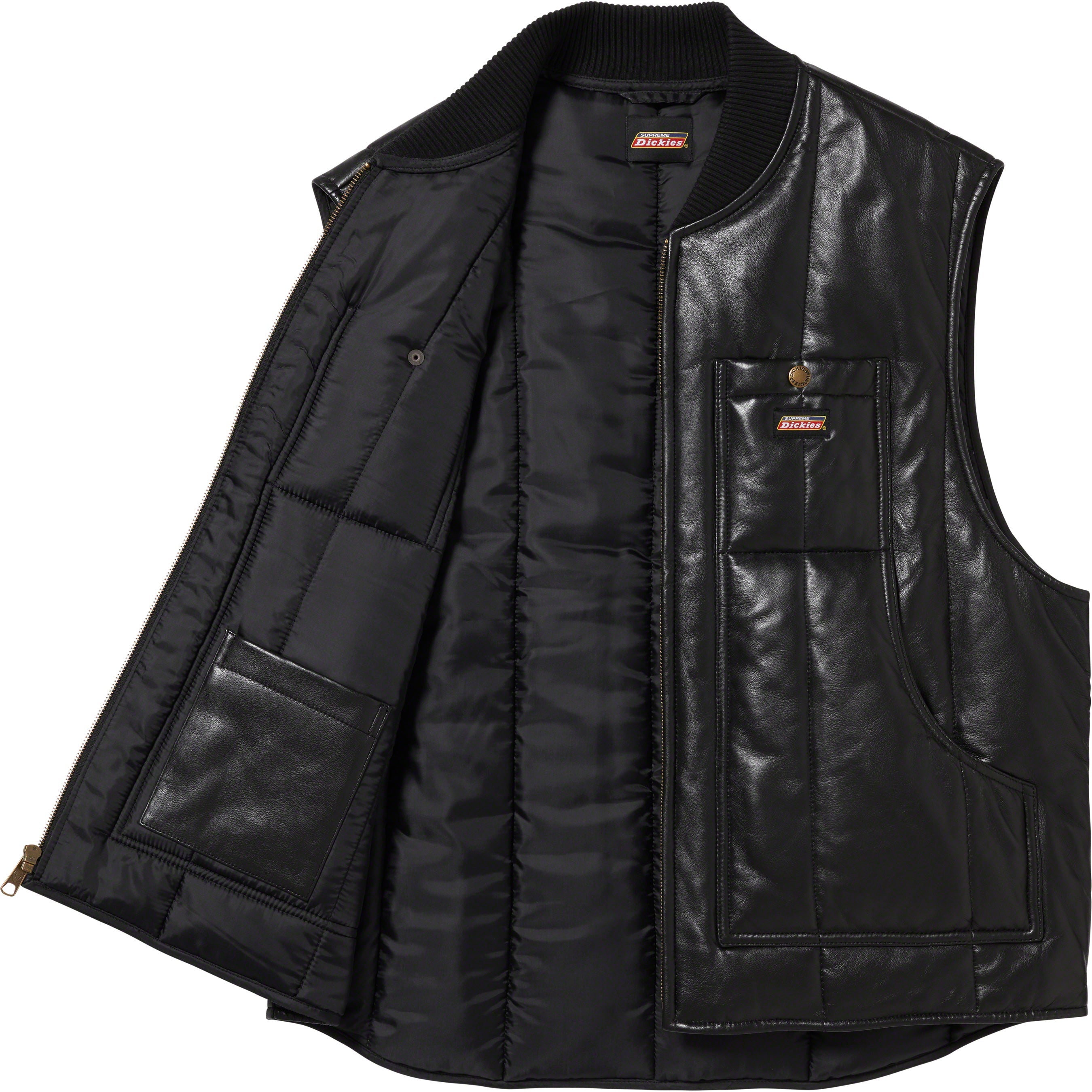 Supreme®/Dickies® Leather Work Vest