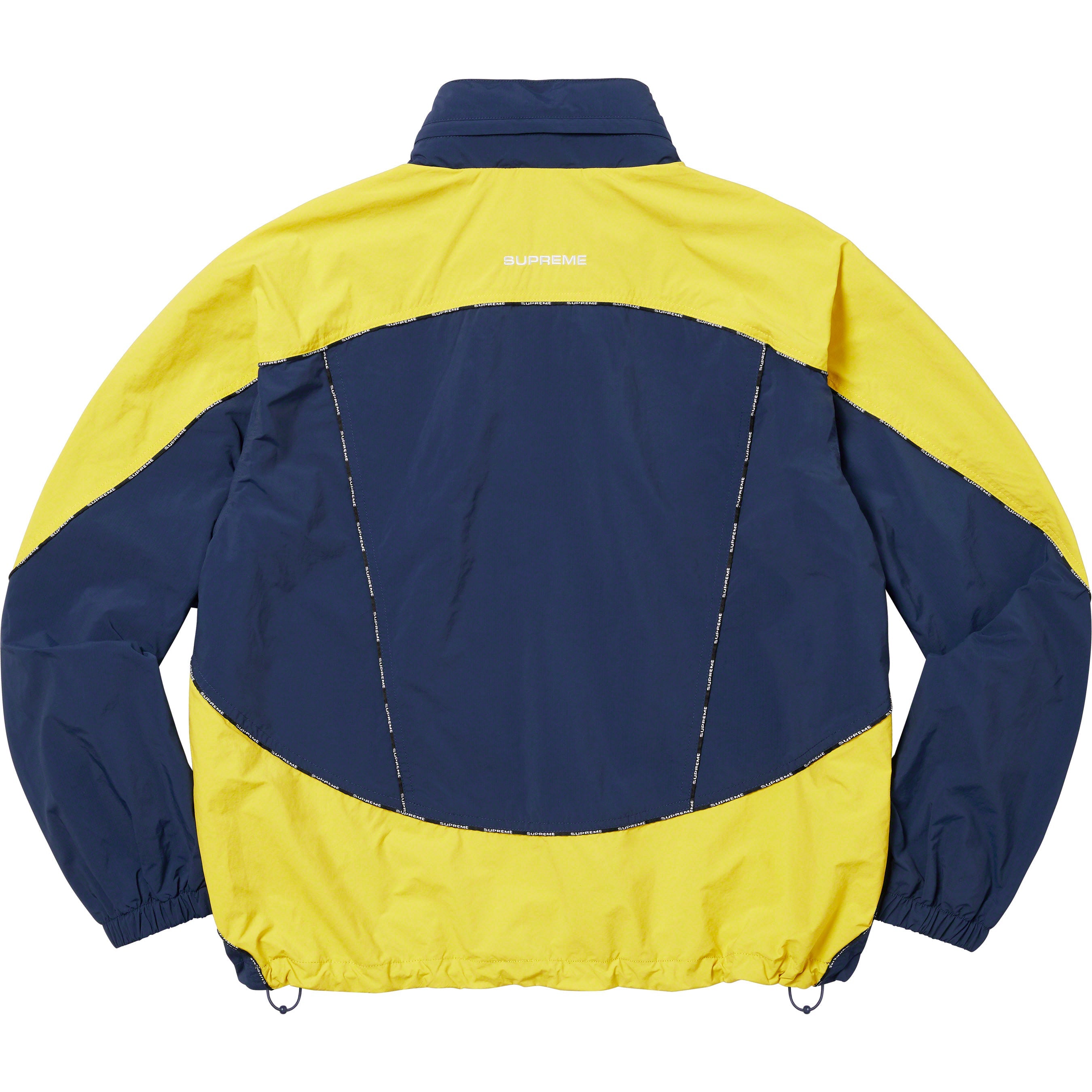 Logo Piping Hooded Track Jacket