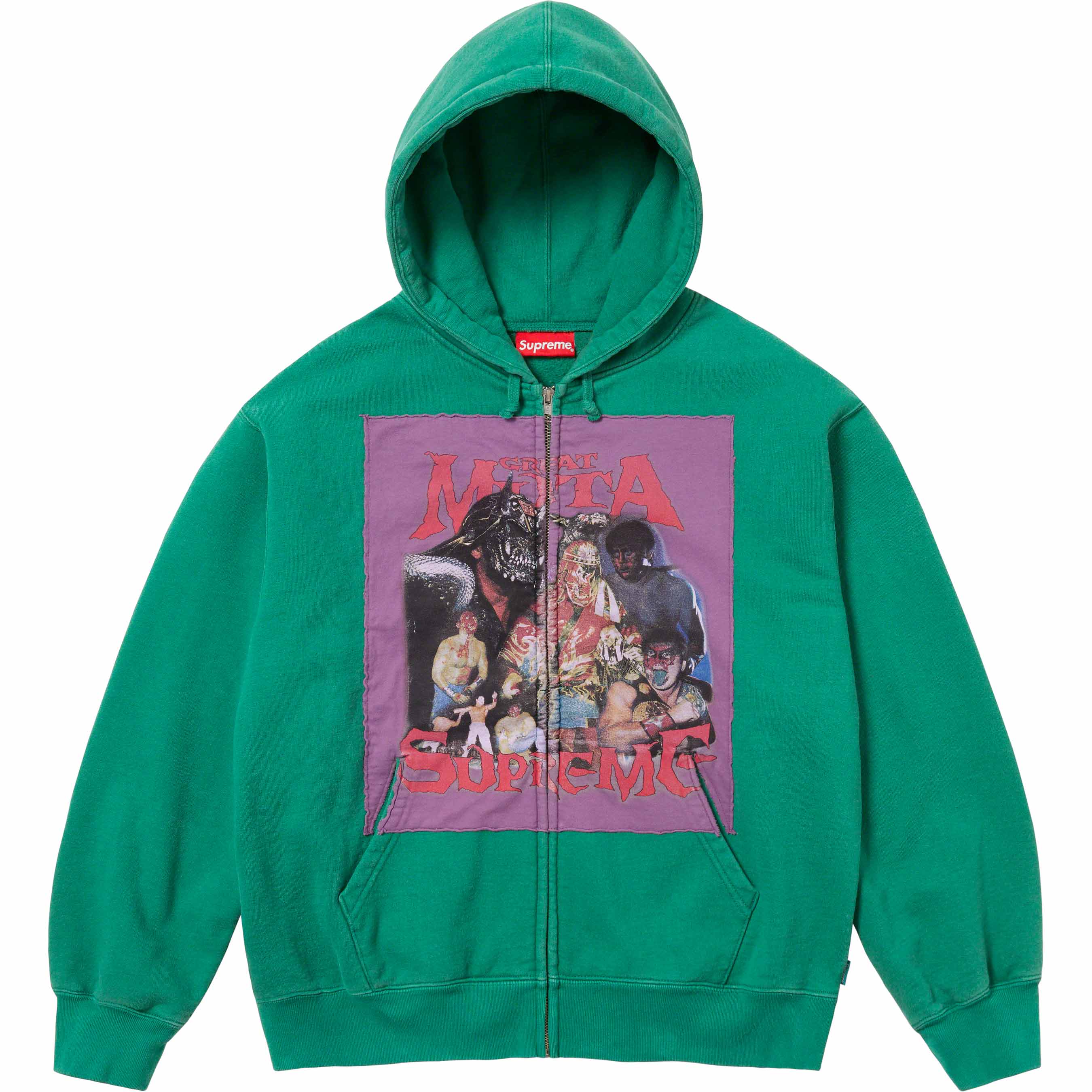 Muta Zip Up Hooded Sweatshirt